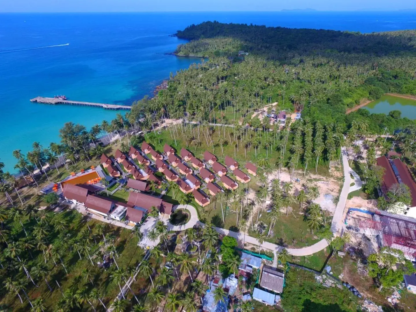 Bird's eye view, Bird's-eye View in Koh Kood Paradise Beach