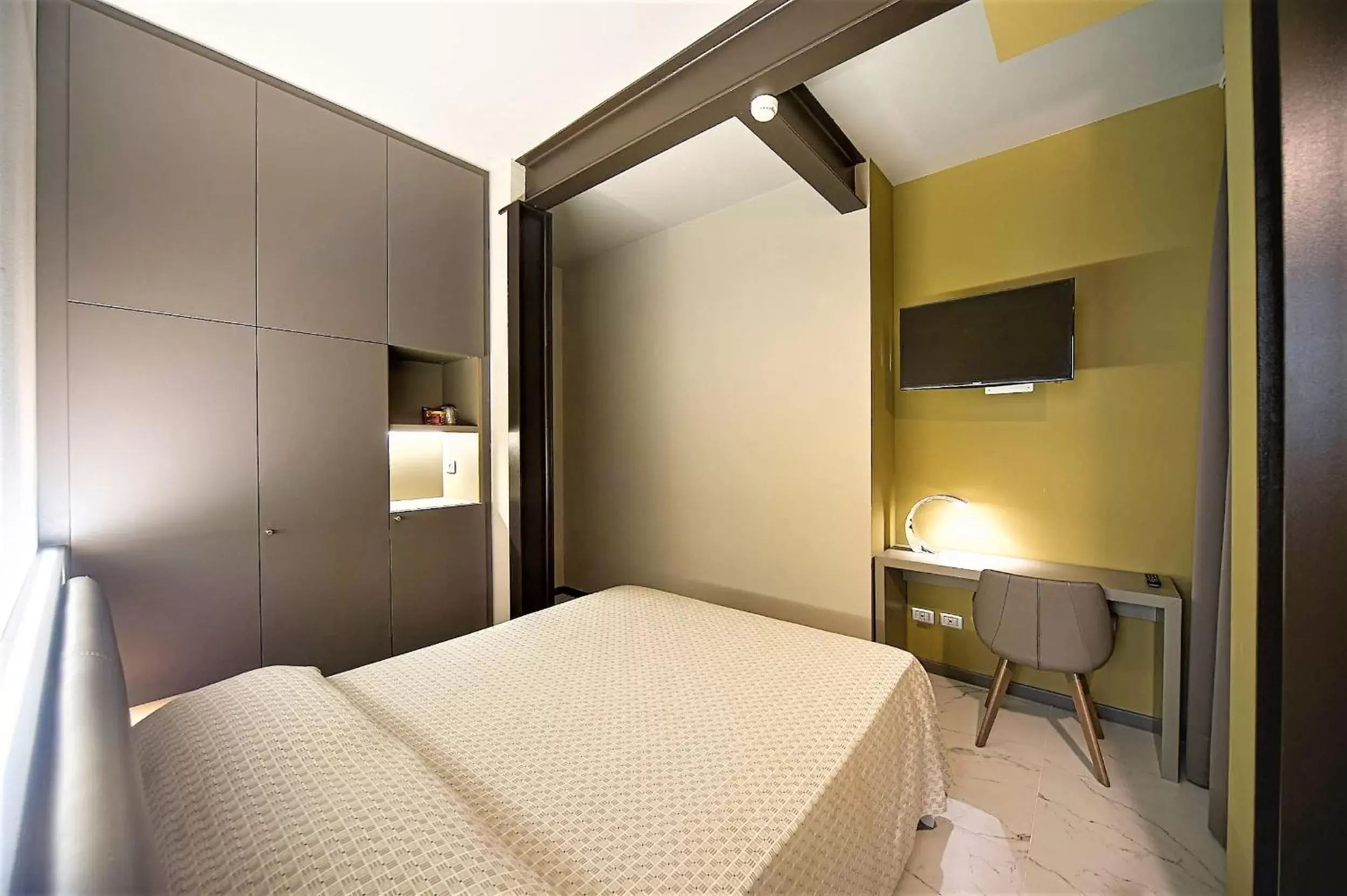 Bed in Hotel Aaron Bed in Hotel Aaron