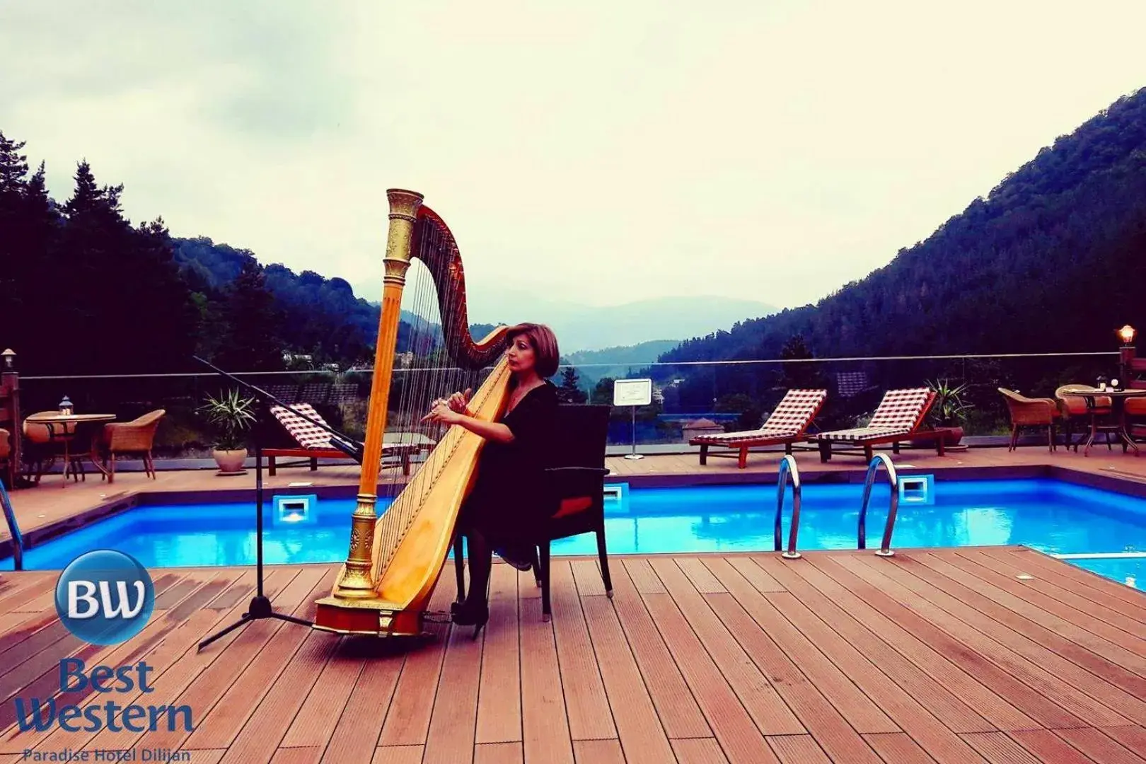 Swimming Pool in Best Western Plus Paradise Hotel Dilijan