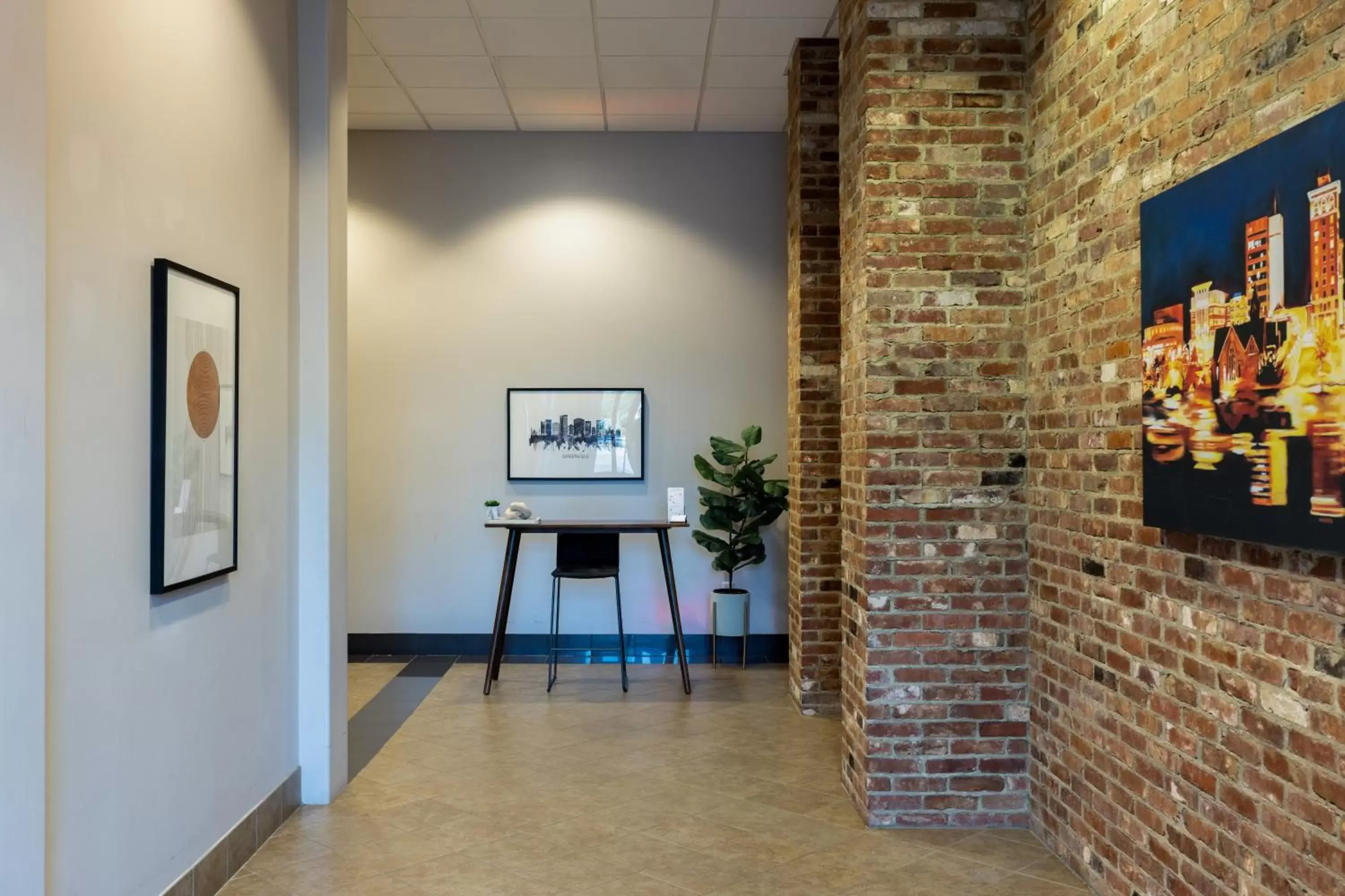 Lobby or reception in Mint House Greenville - Downtown