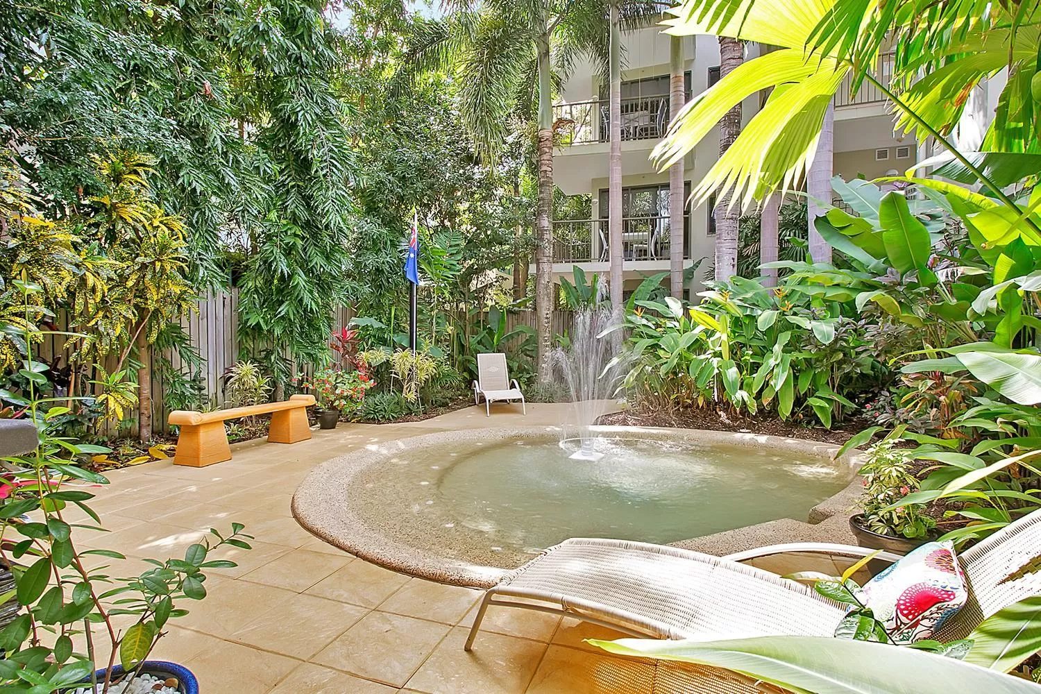 Garden in Sea Point on Trinity Beach