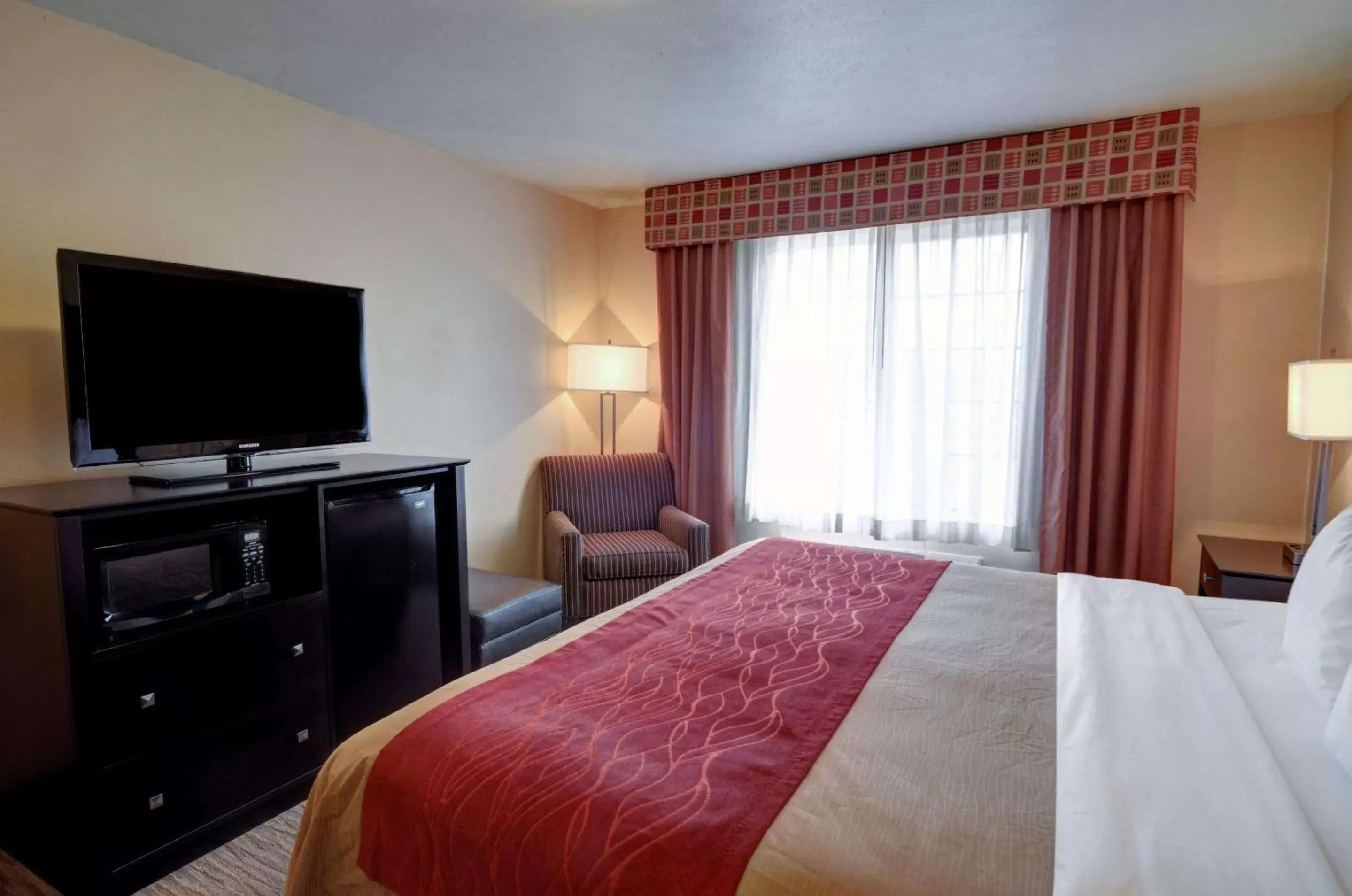 Photo of the whole room, Bed in Comfort Inn and Suites Medical West