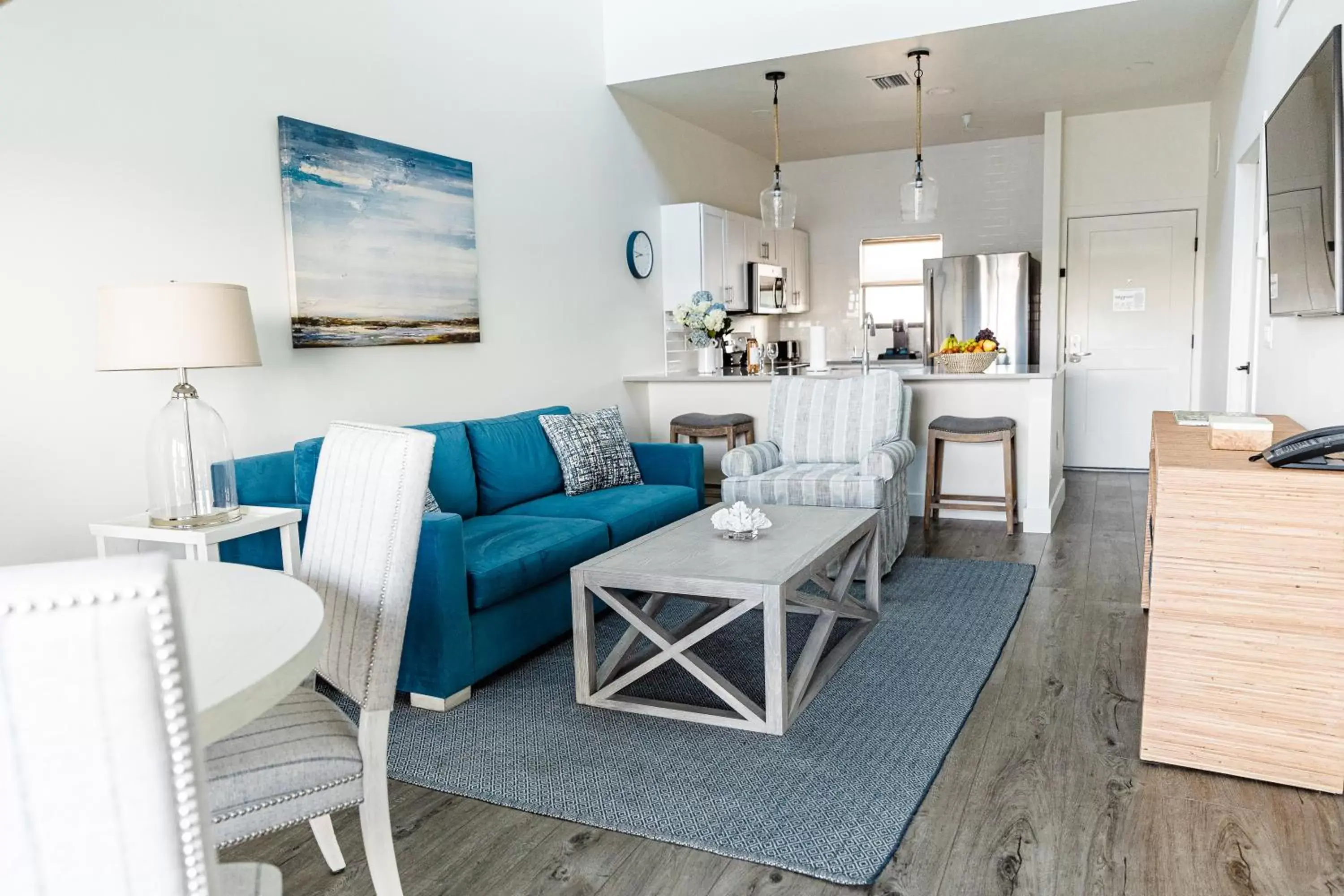 Living room, Seating Area in The Suites at Fishermen's Village - 2 Bedroom Suites