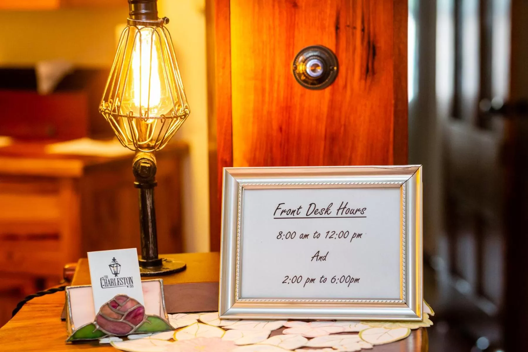 Lobby or reception in The Charleston Inn