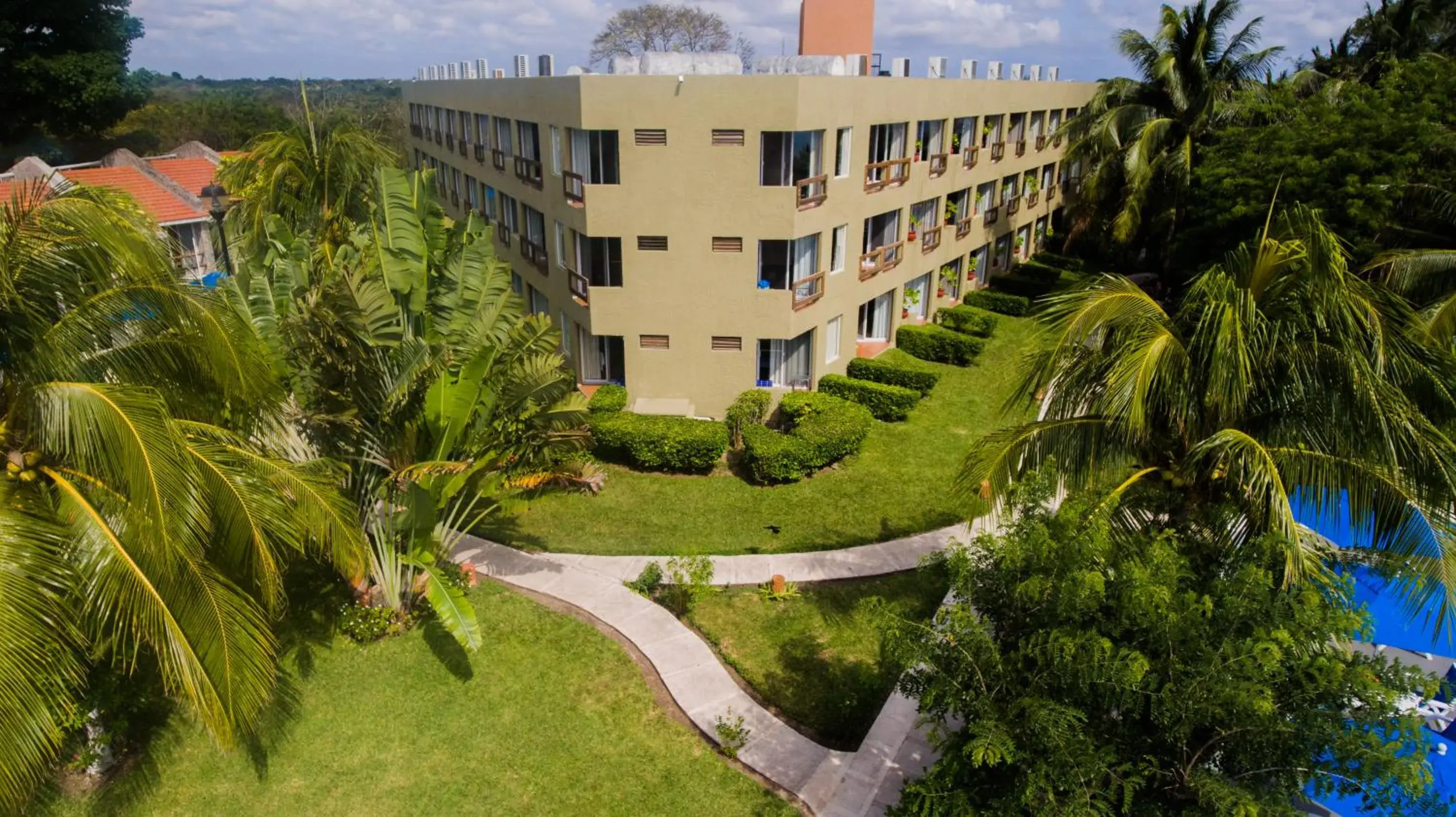 Area and facilities, Bird's-eye View in Casa del Mar Cozumel Hotel & Dive Resort