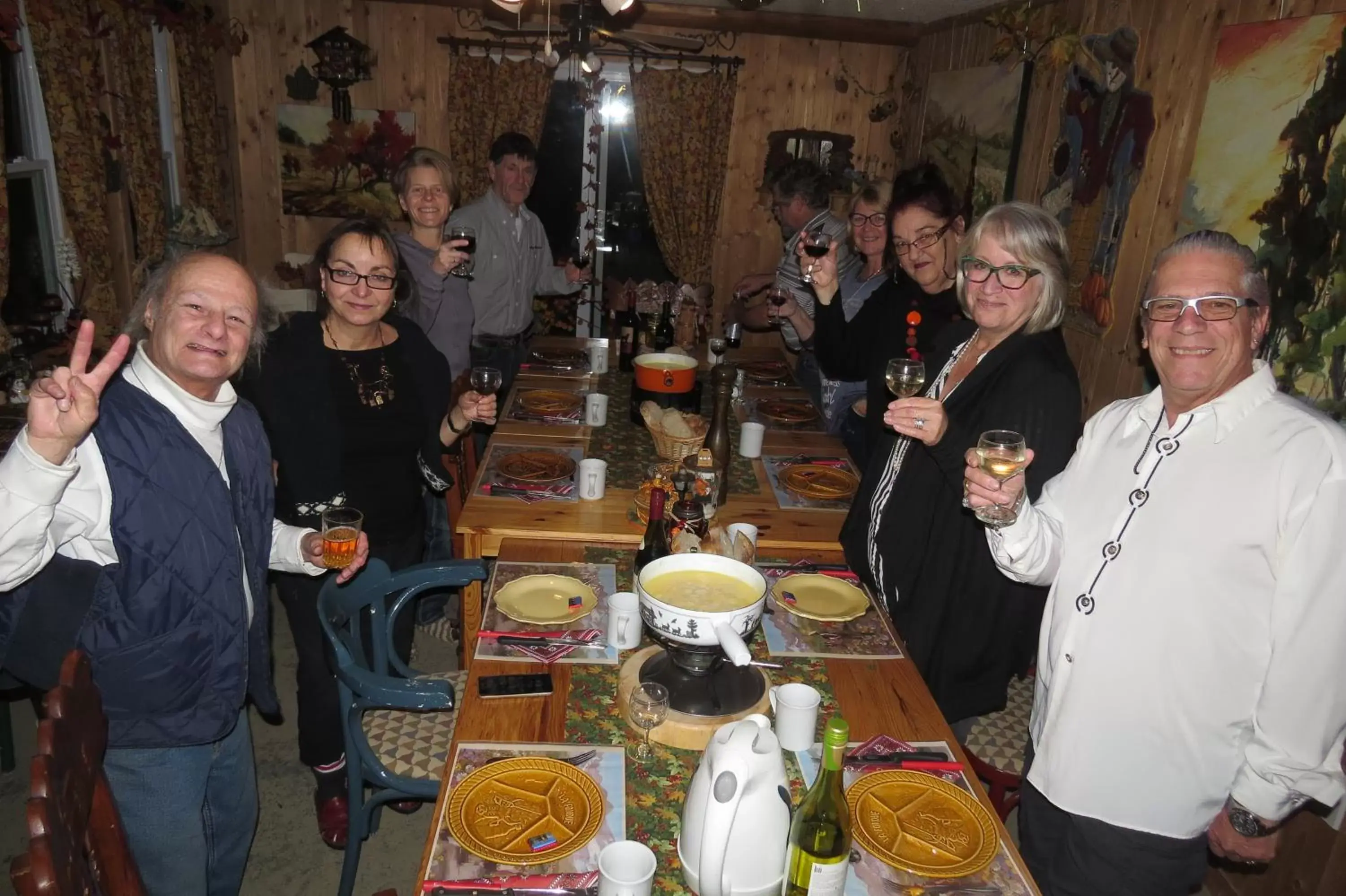 Guests in Le Gîte Ambrelane