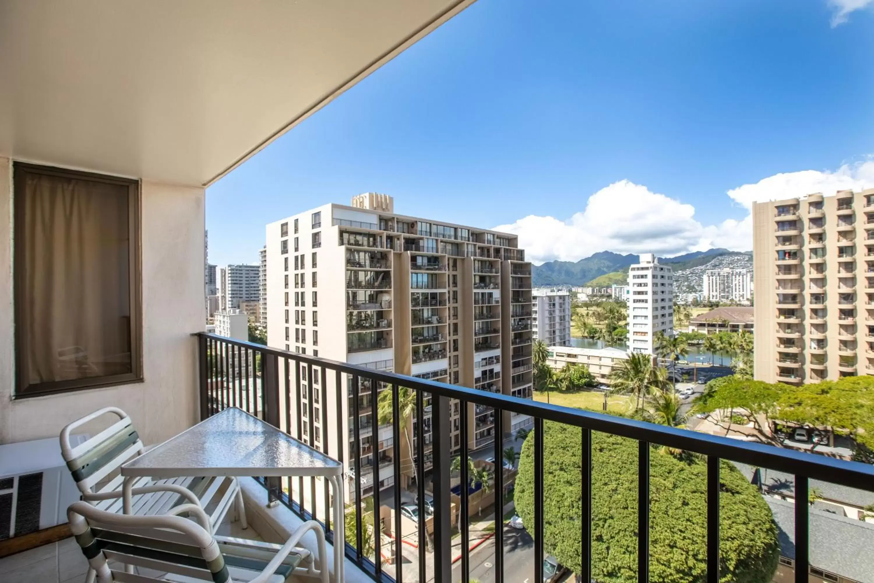 View (from property/room) in Aston at the Waikiki Banyan