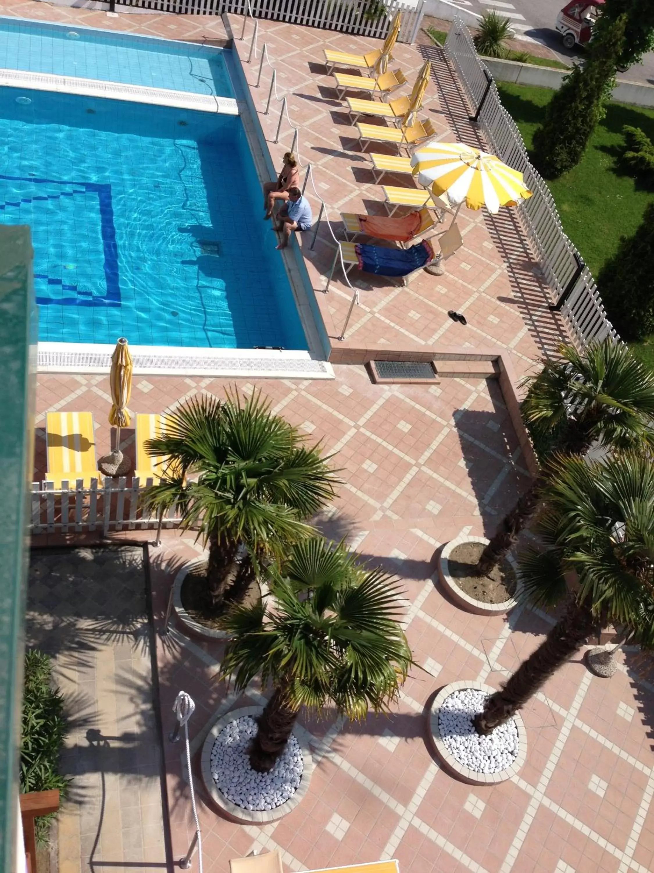 View (from property/room), Pool View in Villaggio Margherita