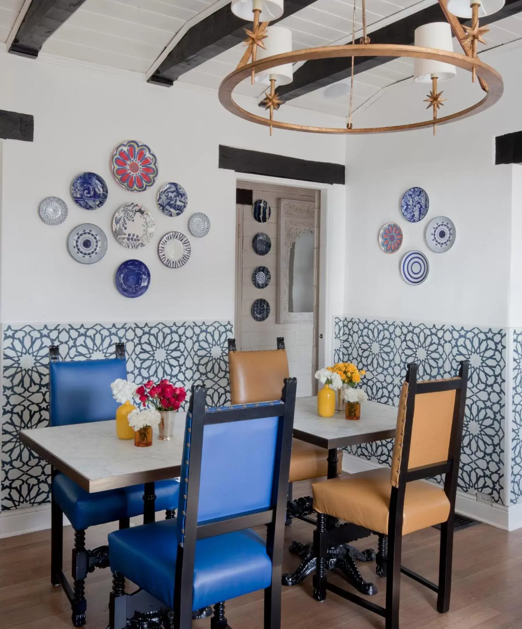 Decorative detail, Dining Area in Casa Laguna Hotel & Spa