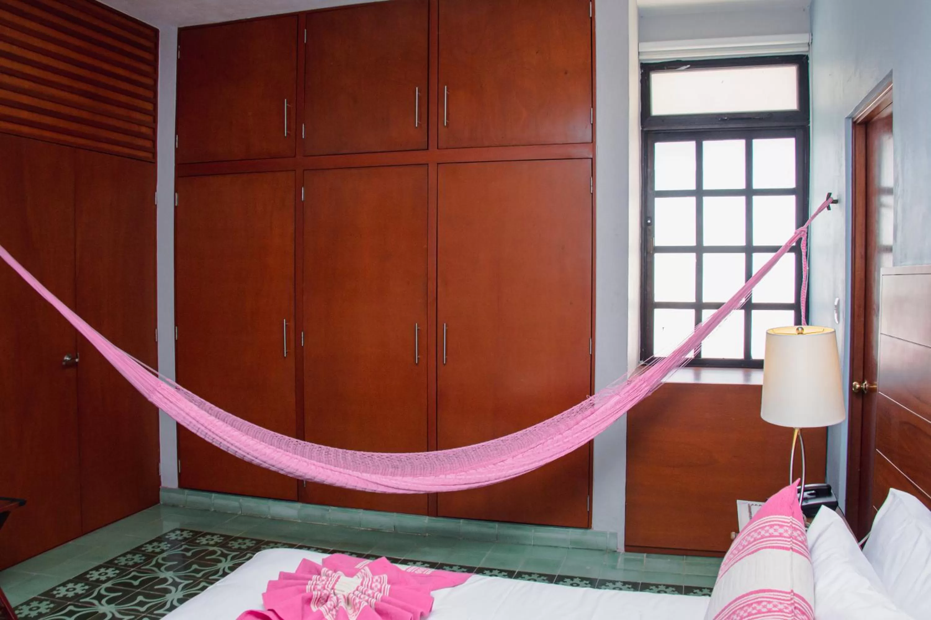 Bed in Hotel Marionetas