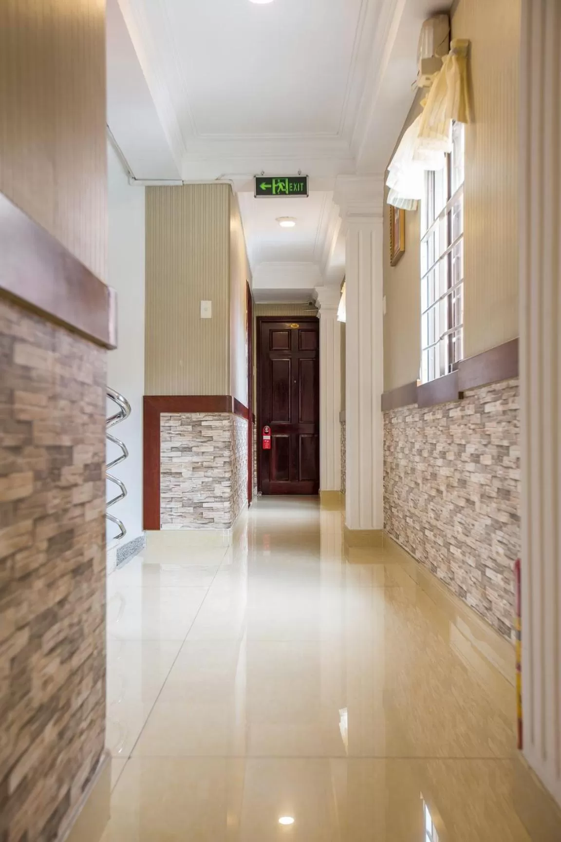 Facade/entrance in Little Brick Saigon Hotel