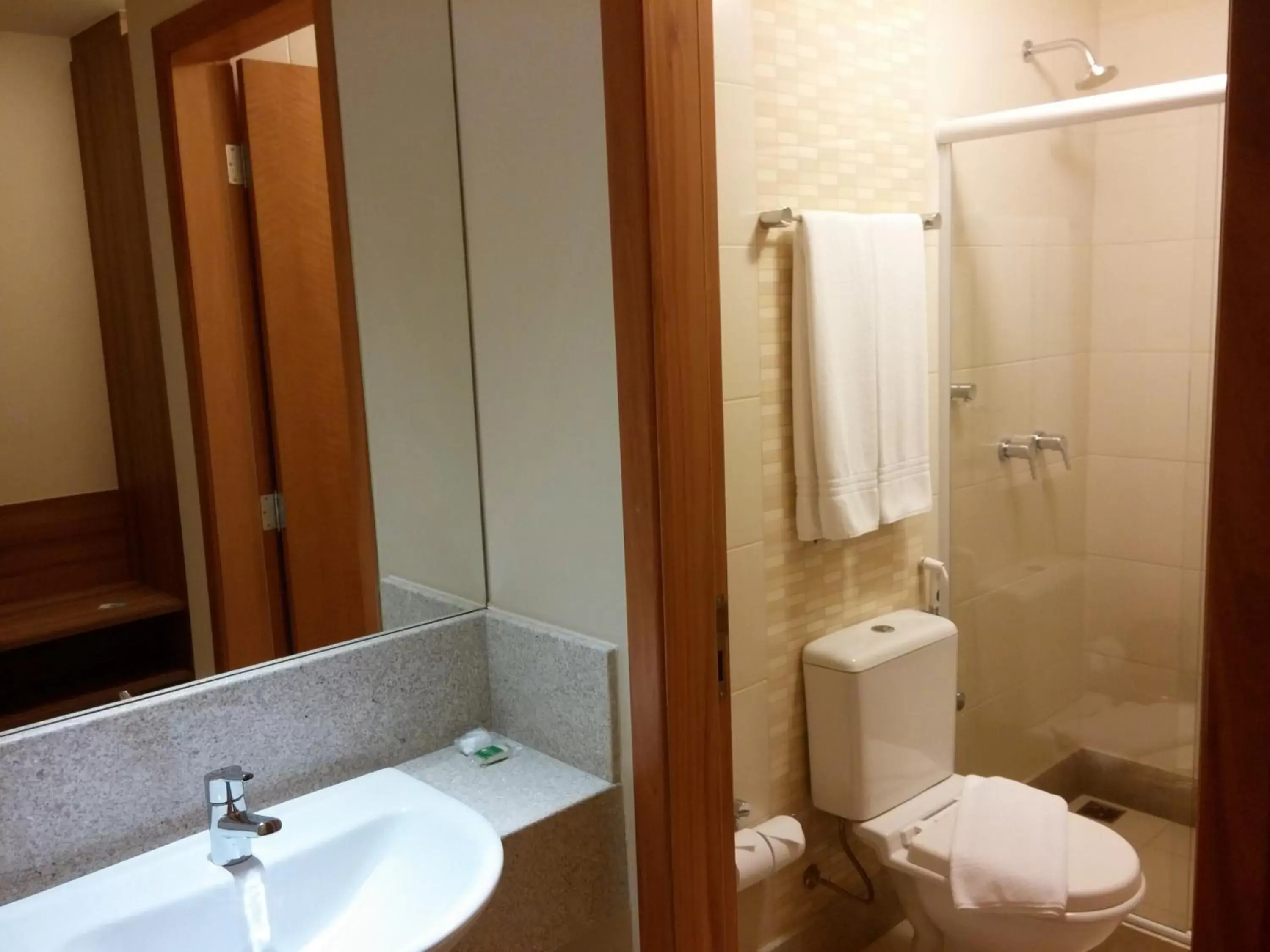 Bathroom in Days Inn by Wyndham Linhares