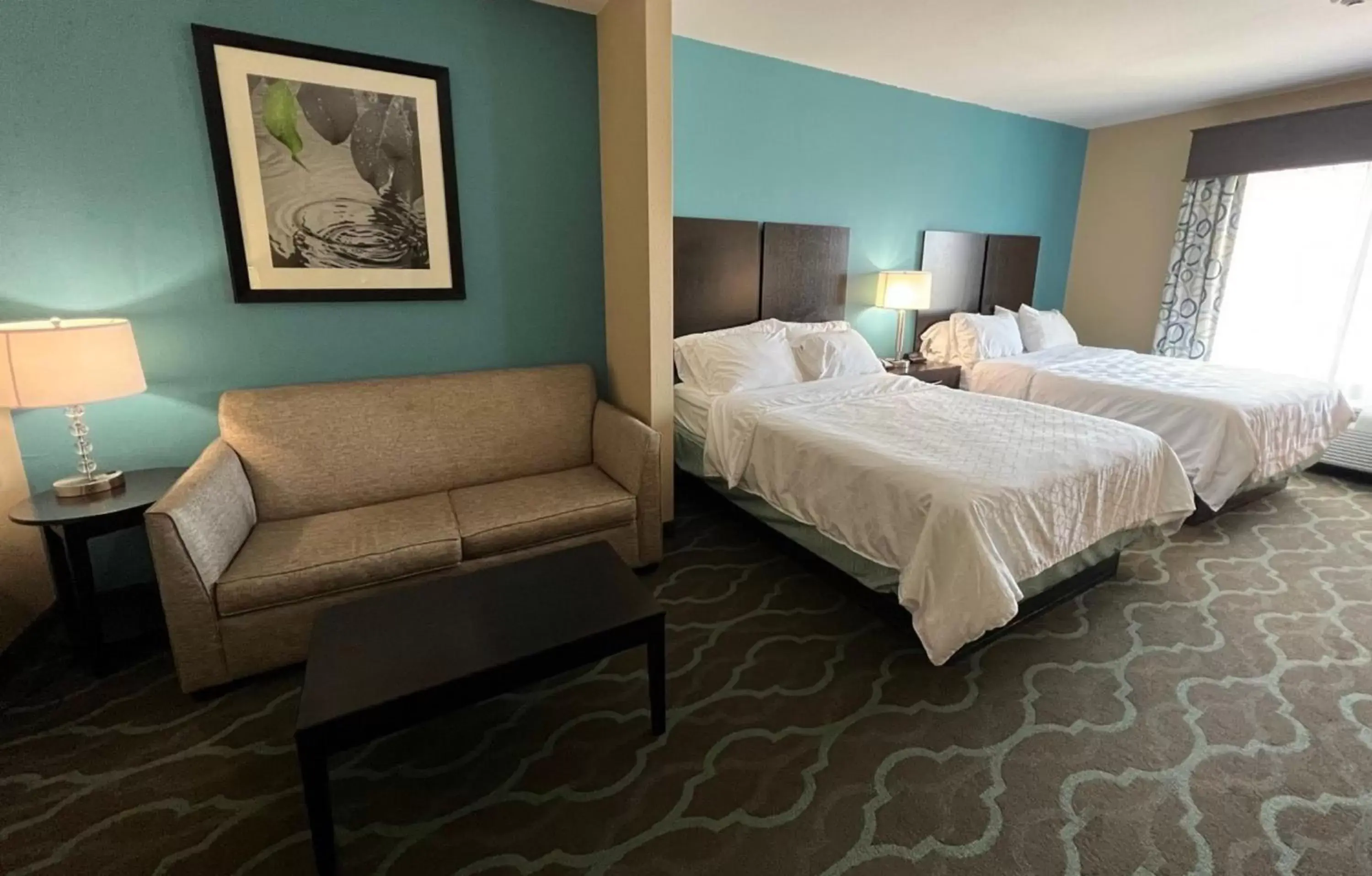 Bed in Holiday Inn Express Hotels & Suites Cuero, an IHG Hotel