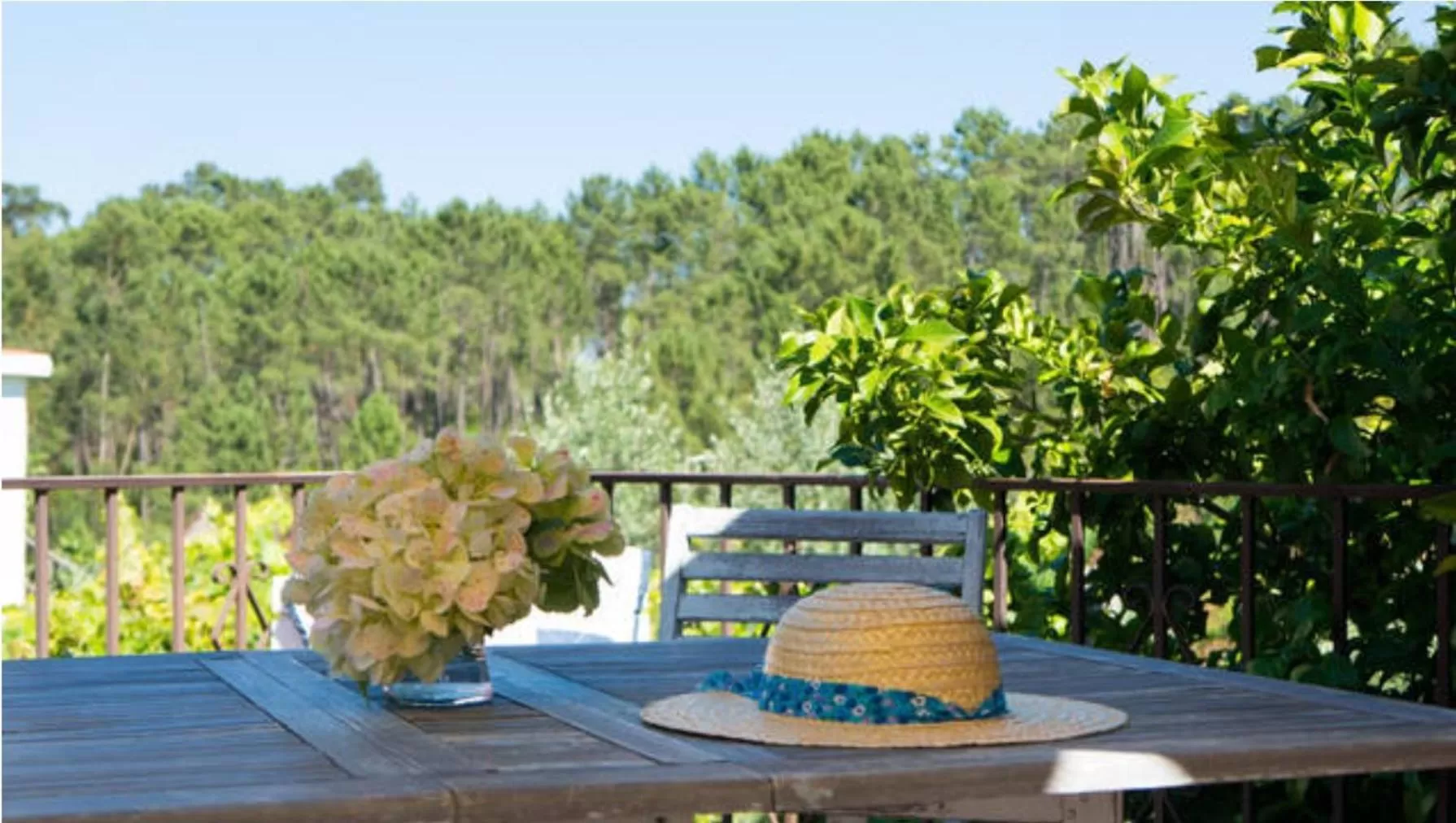 Balcony/Terrace in House Of The Three Marias
