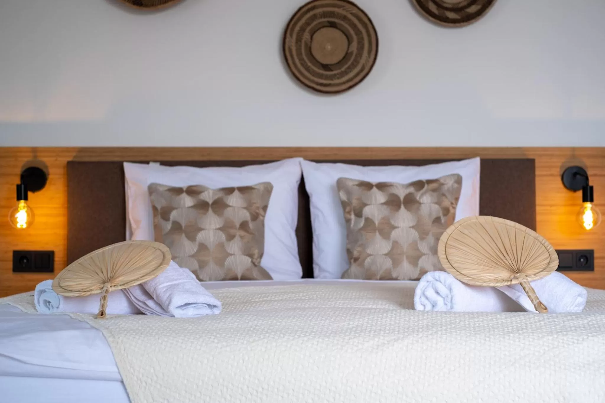 Bed in Hotel Paradis Zandvoort