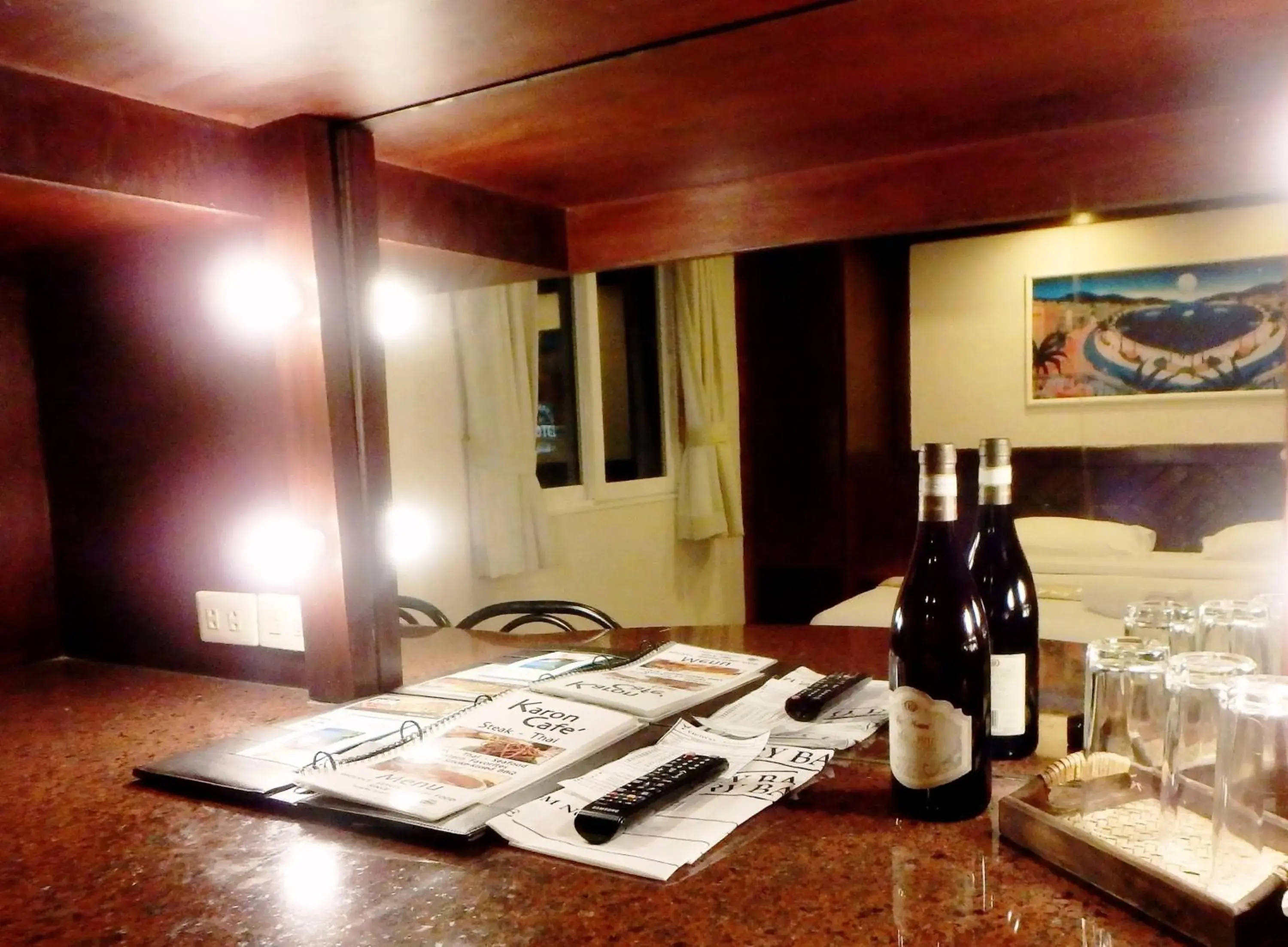 Bed in Karon Cafe Inn Bed in Karon Cafe Inn