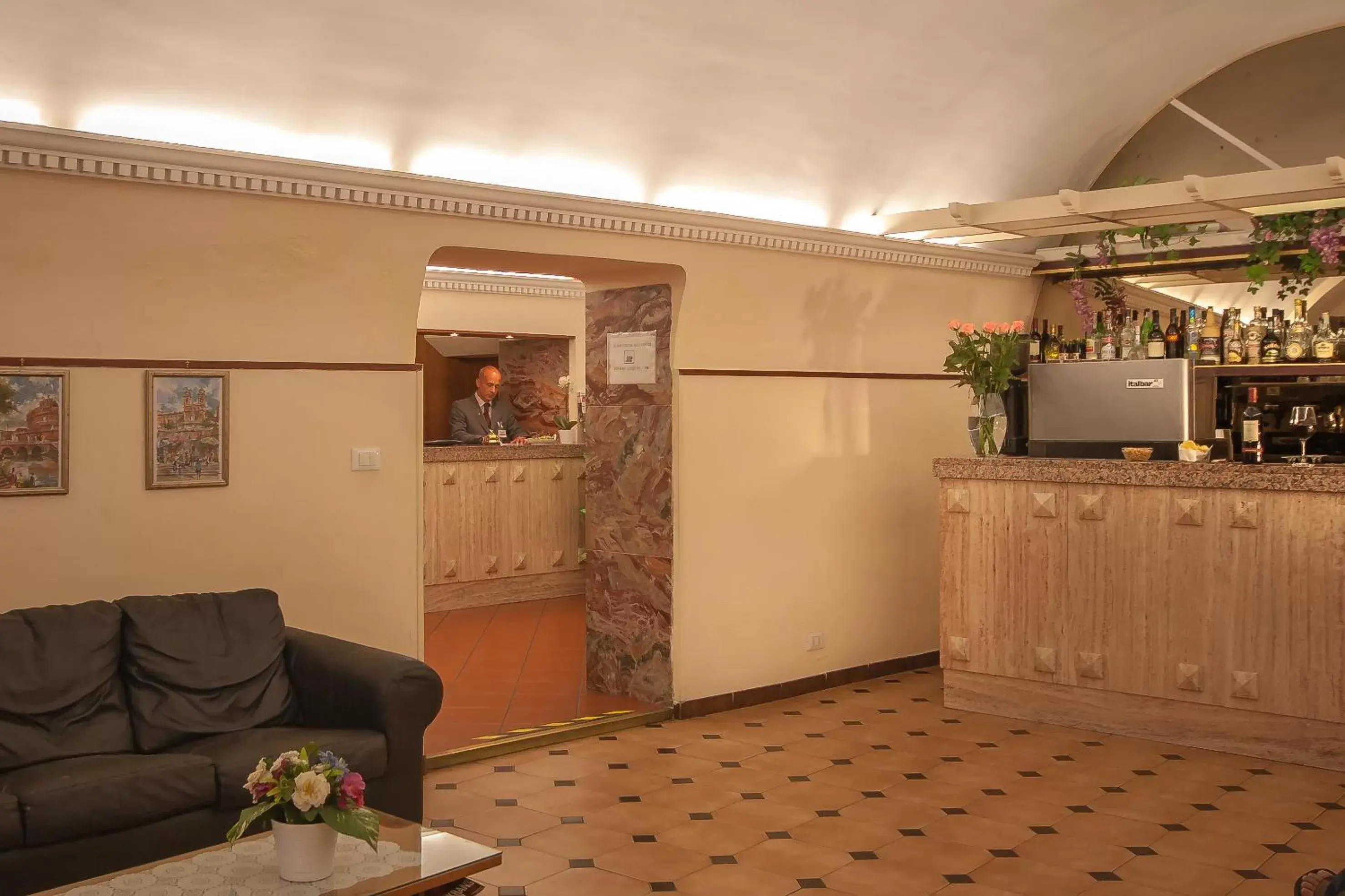 Lobby or reception, Lobby/Reception in Hotel Tirreno