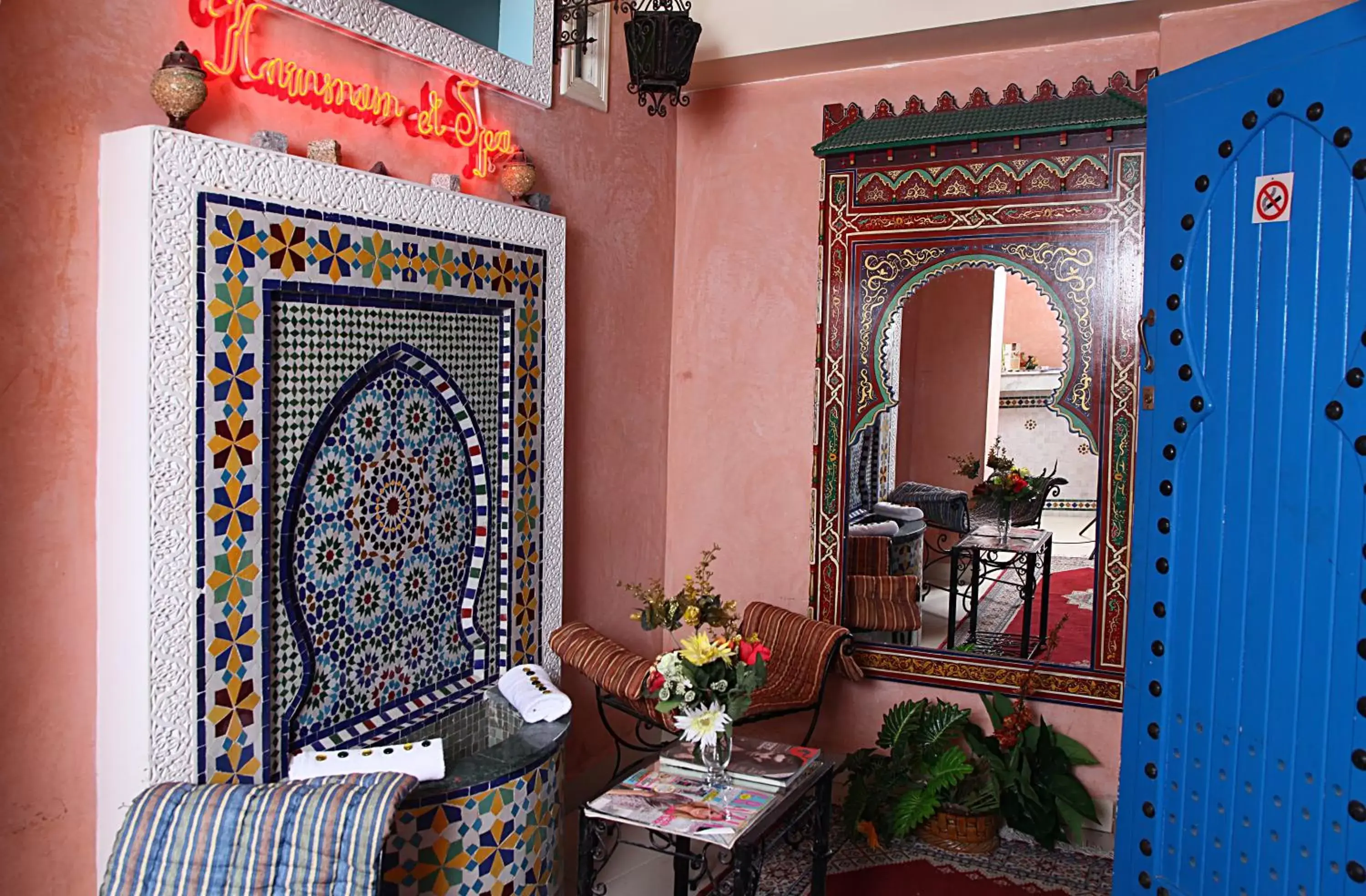 Sauna in Hotel Moroccan House