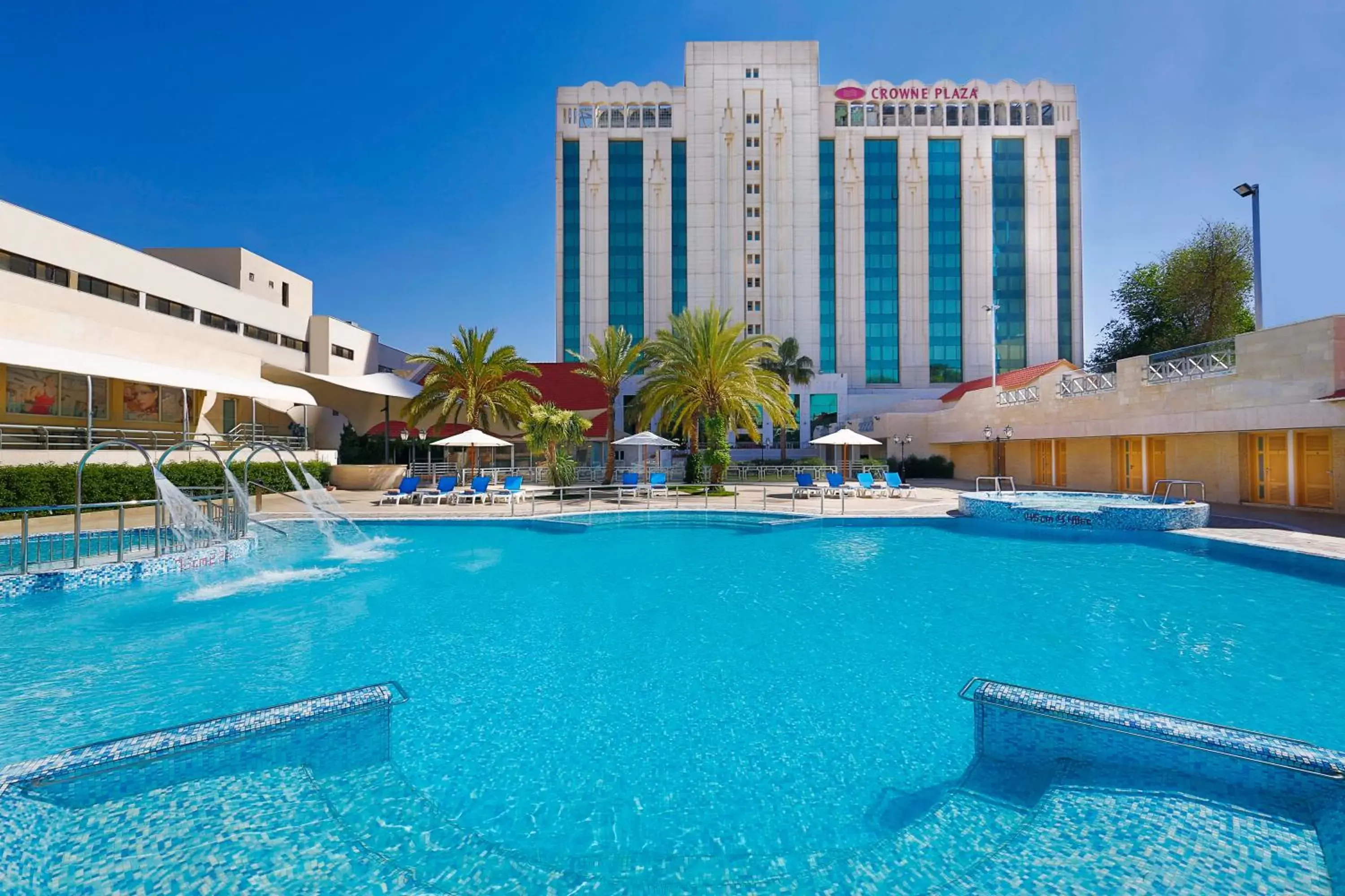Property building, Swimming Pool in Crowne Plaza Amman, an IHG Hotel