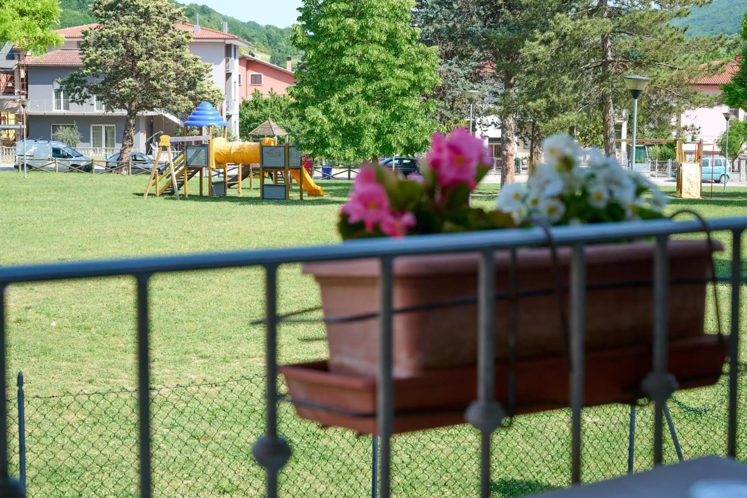 Children play ground in Albergo Shine