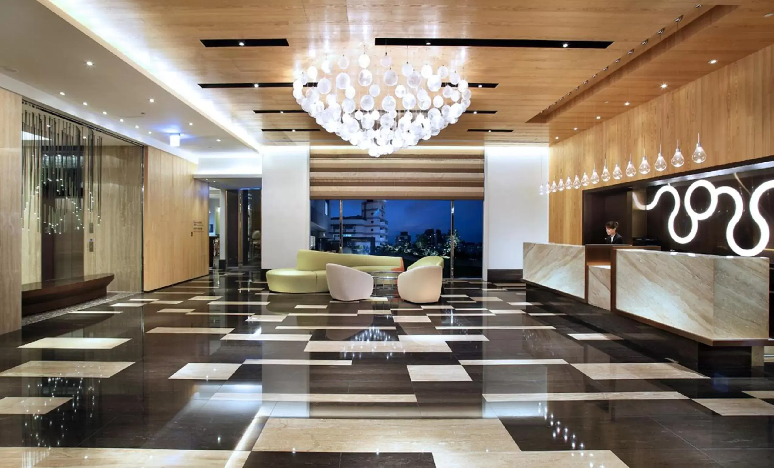 Lobby or reception, Lobby/Reception in Park City Hotel - Luzhou Taipei