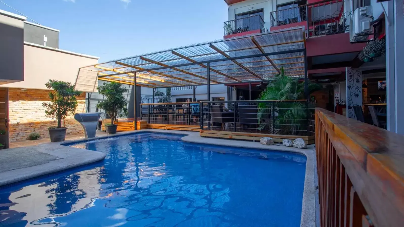 Property building, Swimming Pool in La Fortuna Downtown Hotel Boutique
