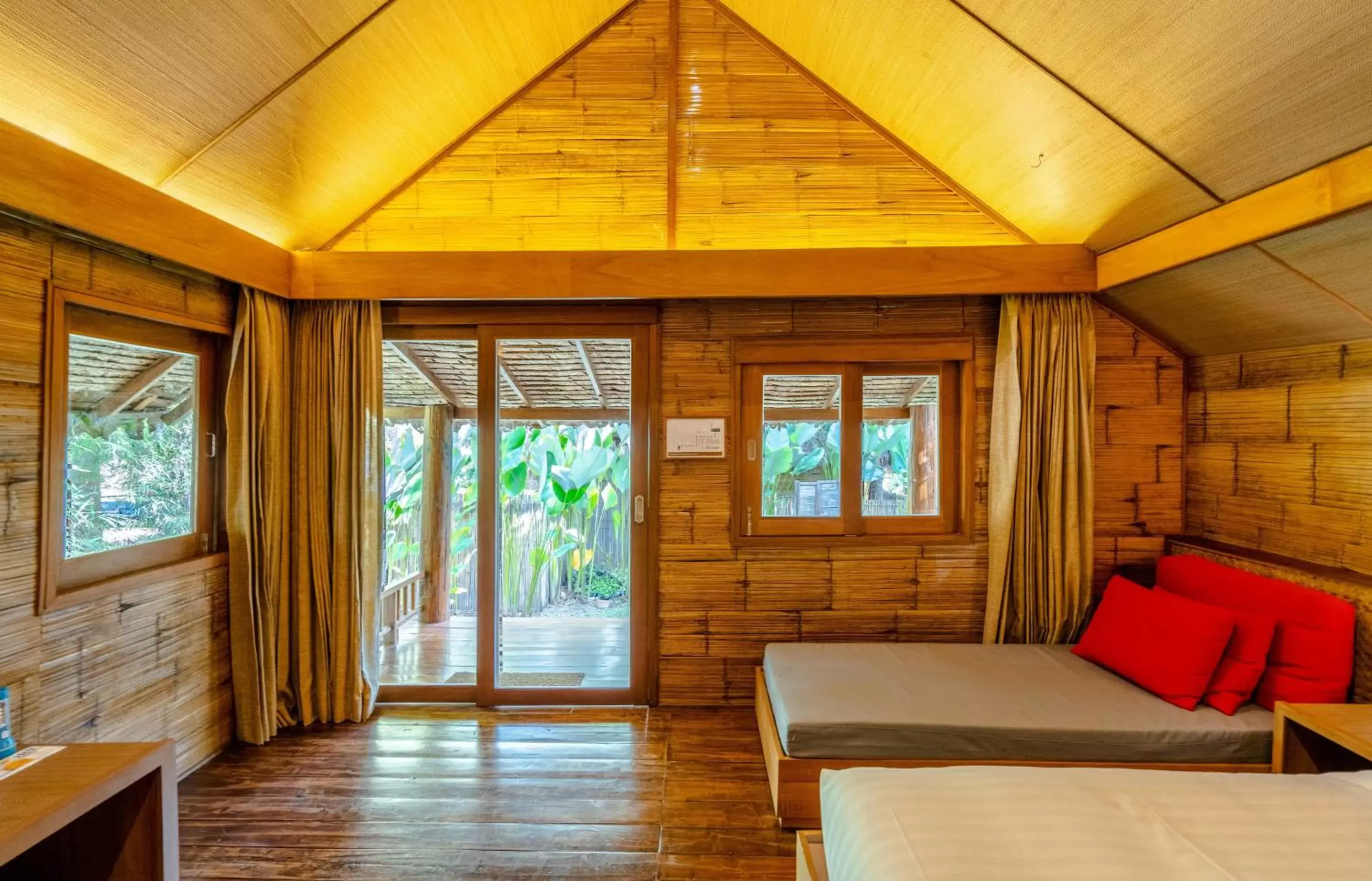 Bedroom in Pai Village Boutique Resort