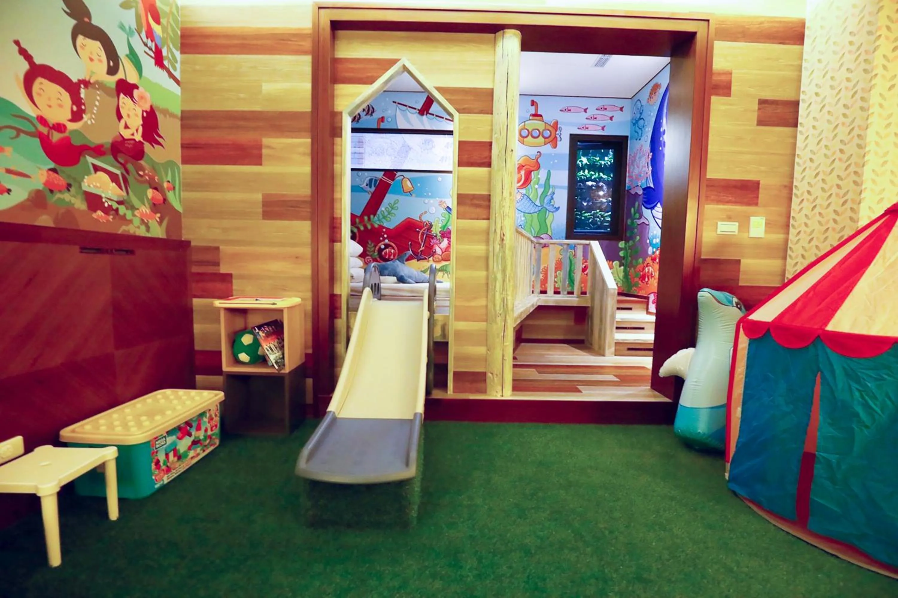 children in Great Roots Forestry Spa Resort