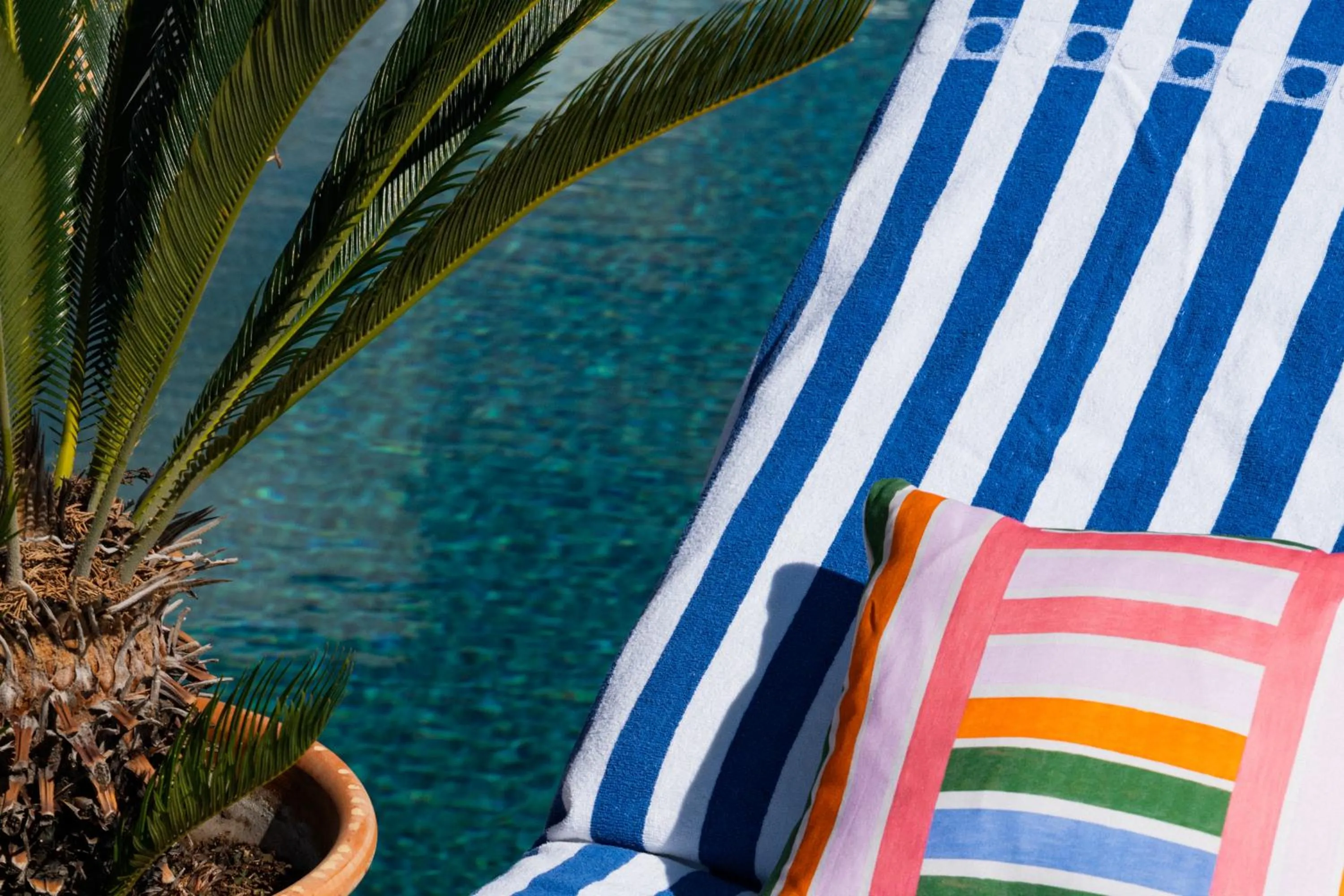 Swimming pool in AC Hotel by Marriott Nice