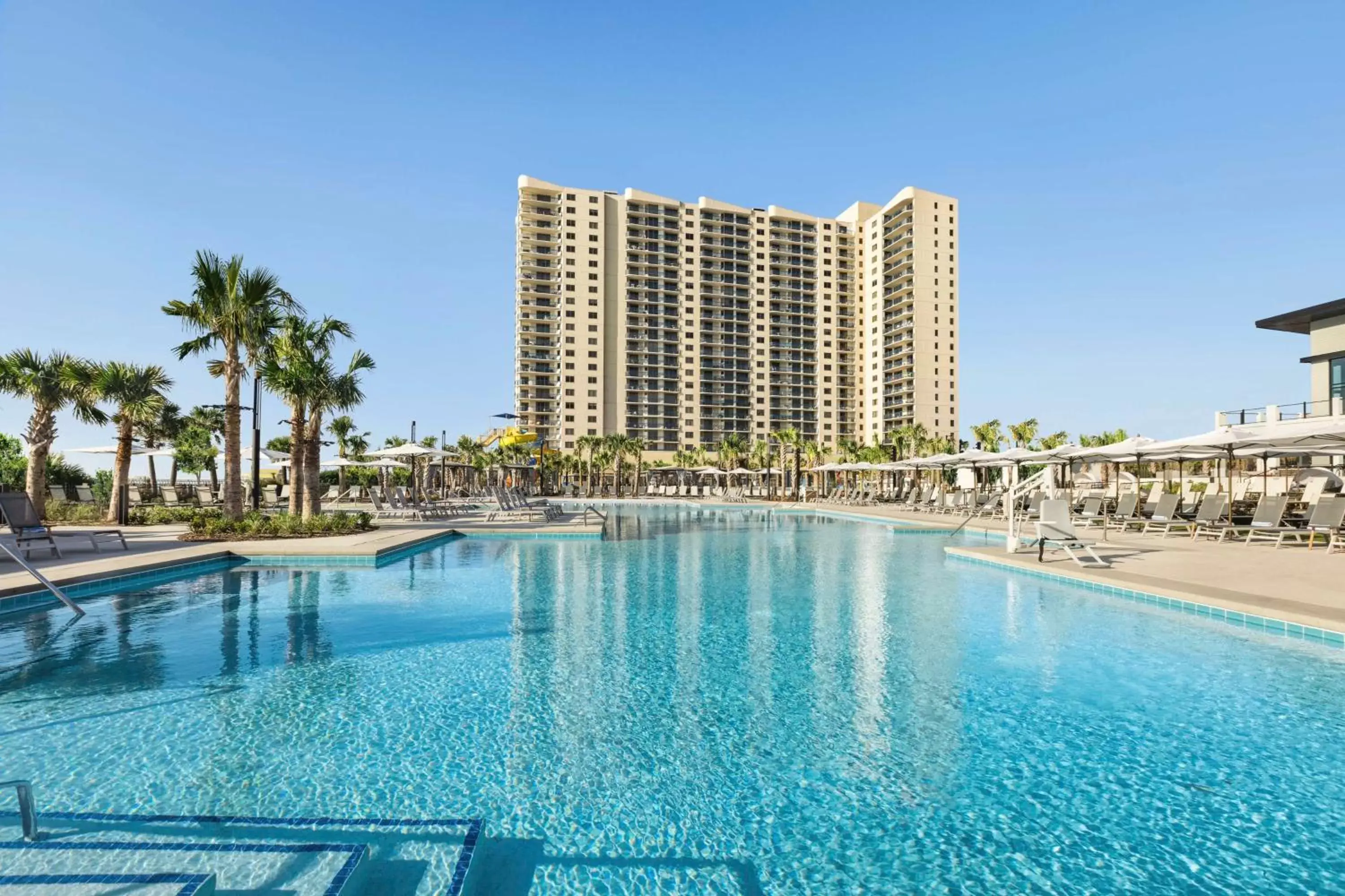 Pool view, Swimming Pool in Embassy Suites by Hilton Myrtle Beach Oceanfront Resort