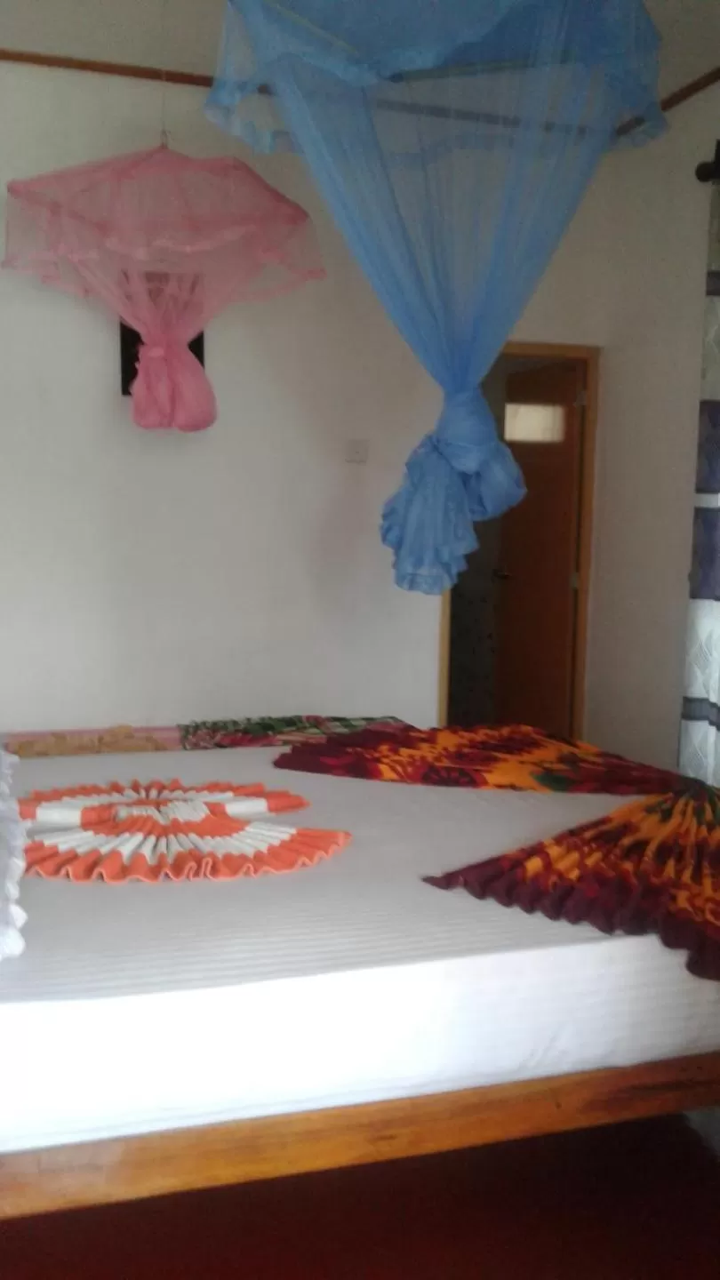 Bed in Malithis lodge