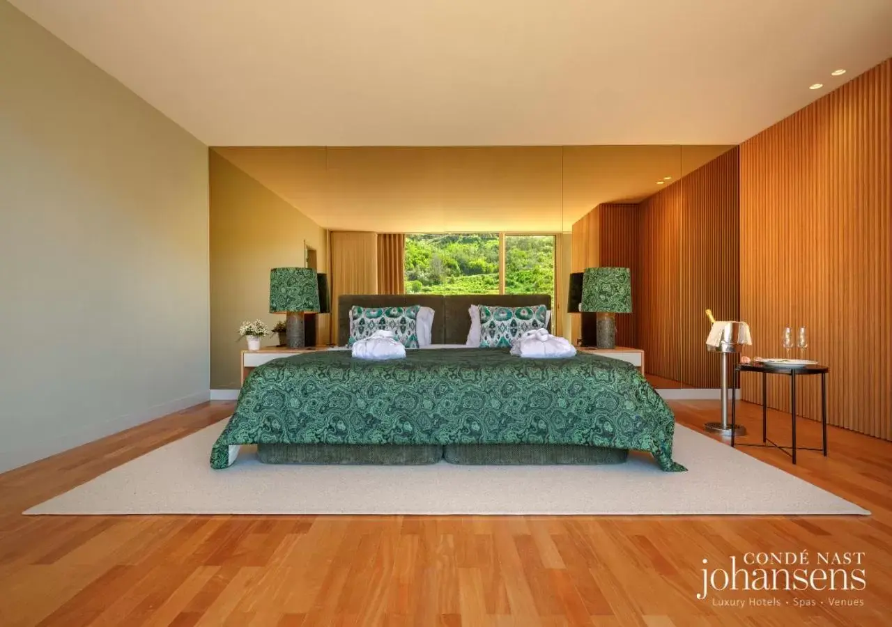 Bedroom, Bed in Pure Monchique Hotel - Villa Termal Spa Resort - by Unlock Hotels Bedroom, Bed in Pure Monchique Hotel - Villa Termal Spa Resort - by Unlock Hotels