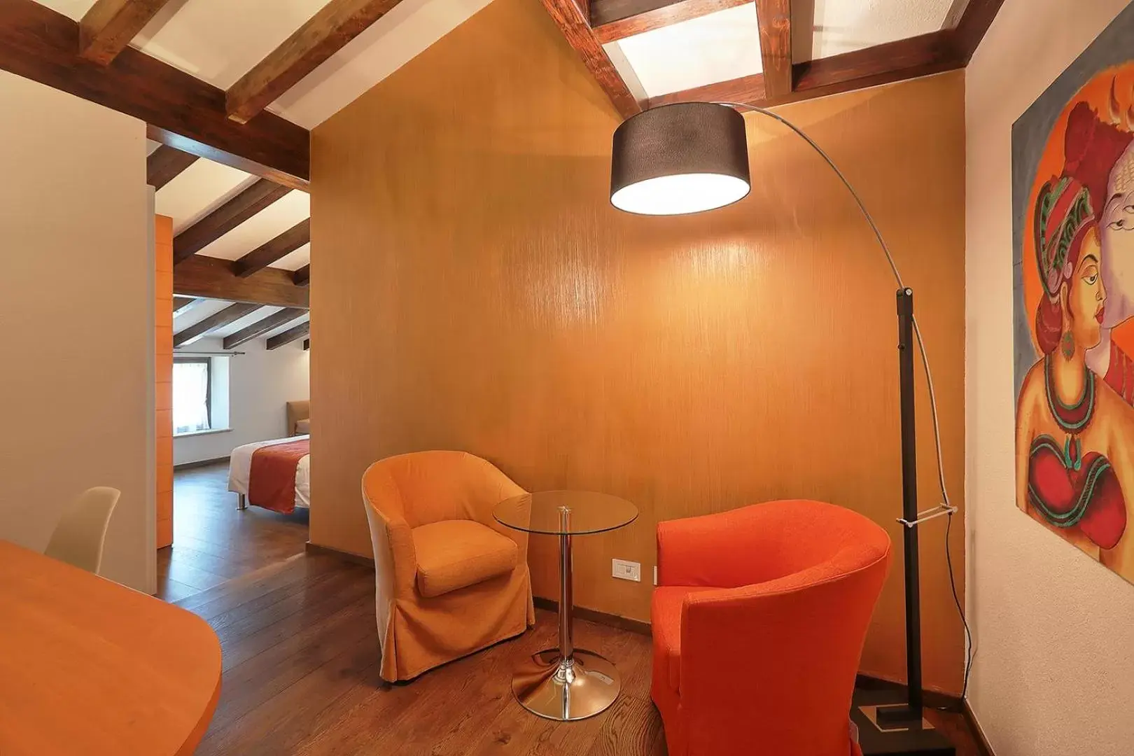 People, Seating Area in RELAIS VAL D'ORCIA