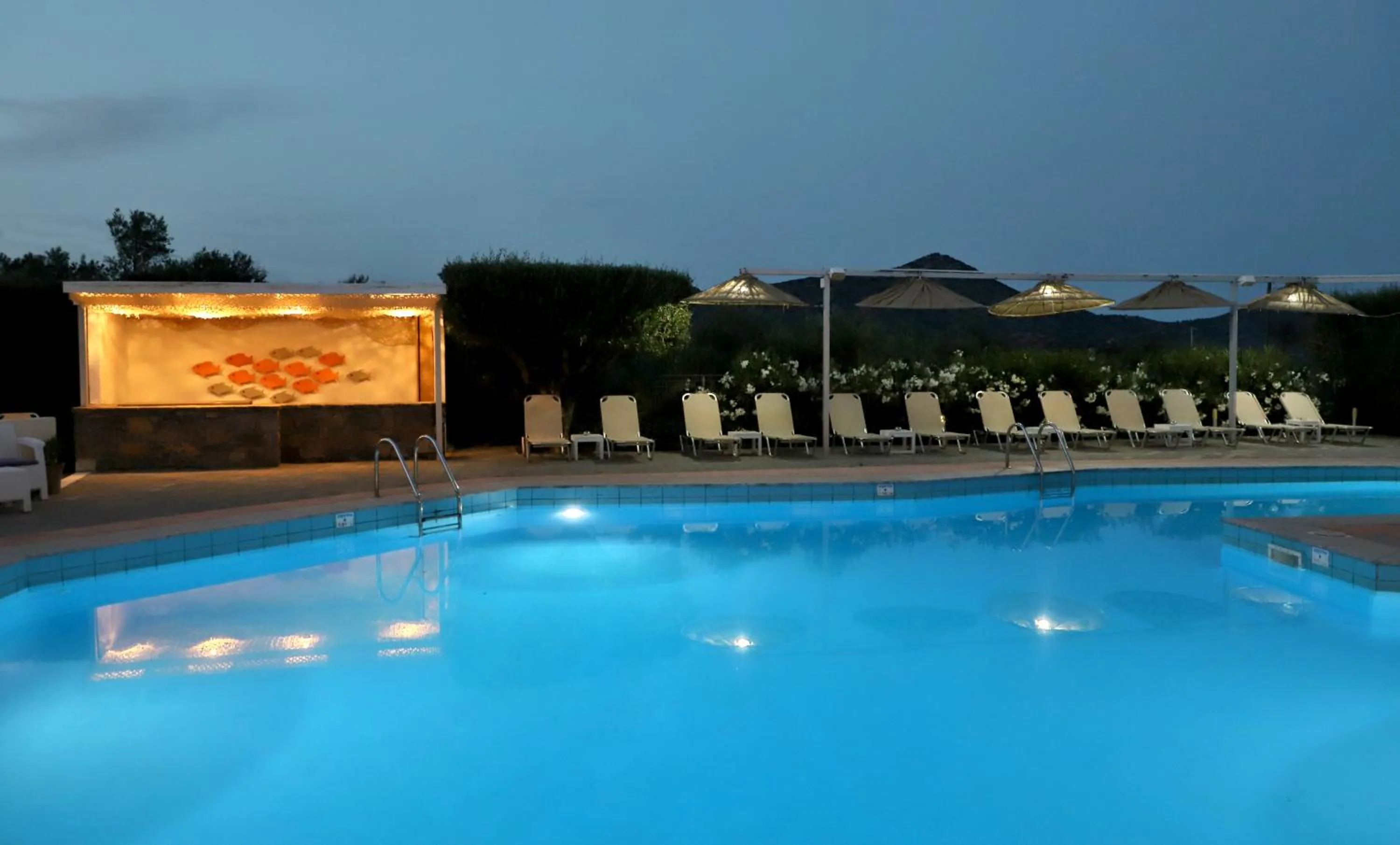 Property building in Elounda Krini Hotel