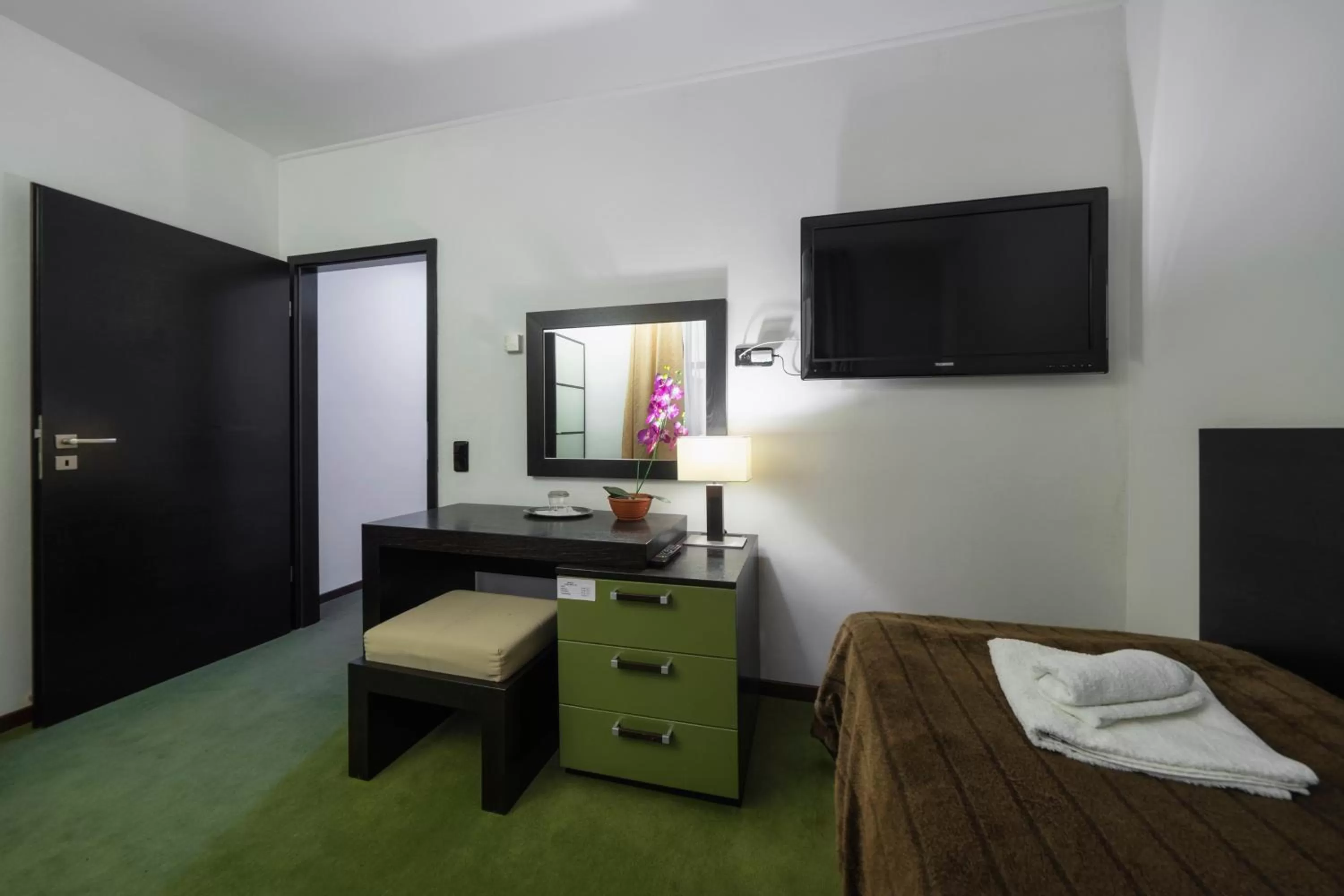 Bed in Hotel Astory Plzeň