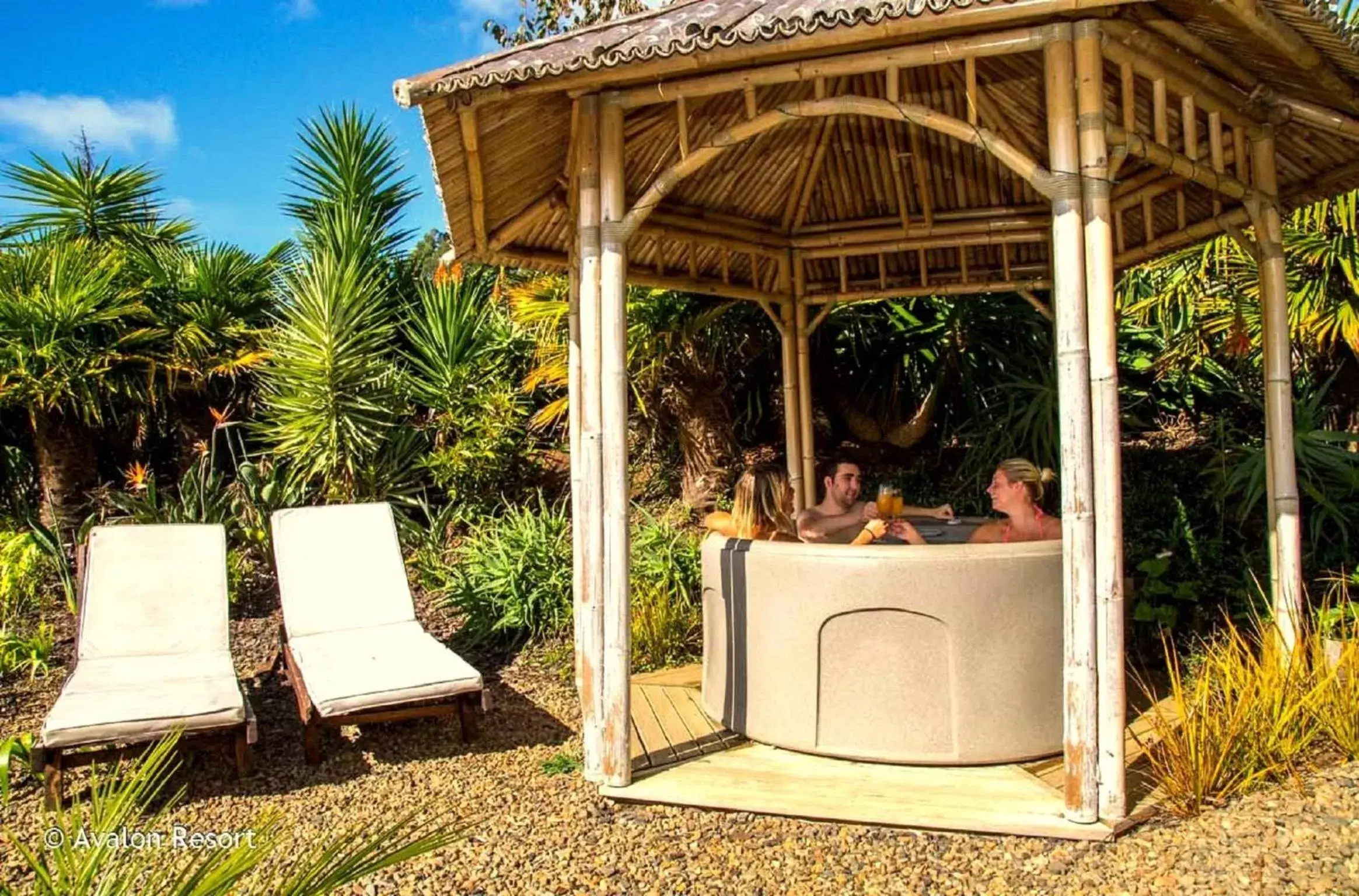 Hot Tub in Avalon Resort