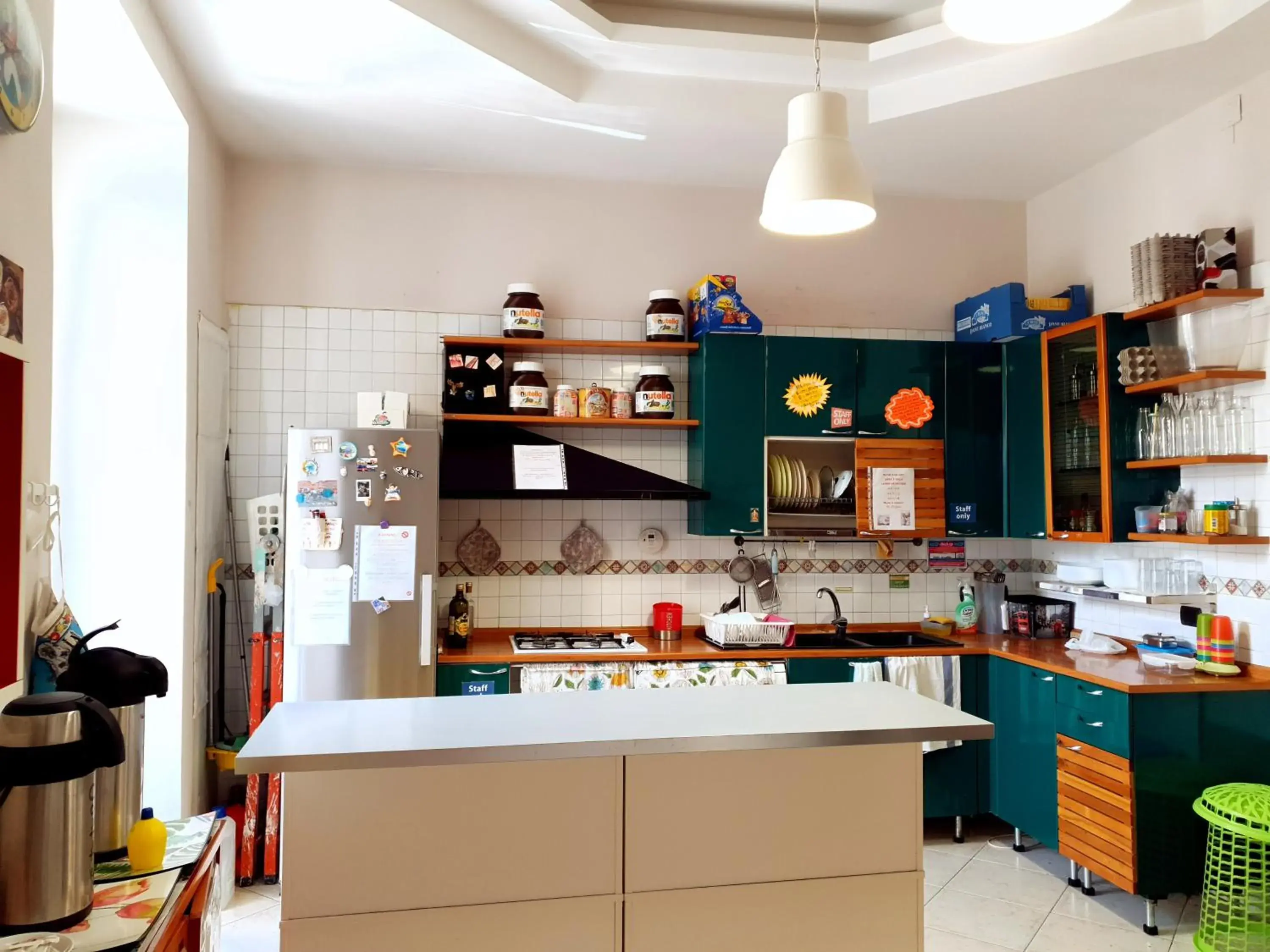Kitchen or kitchenette, Kitchen/Kitchenette in Hostel Mancini Naples