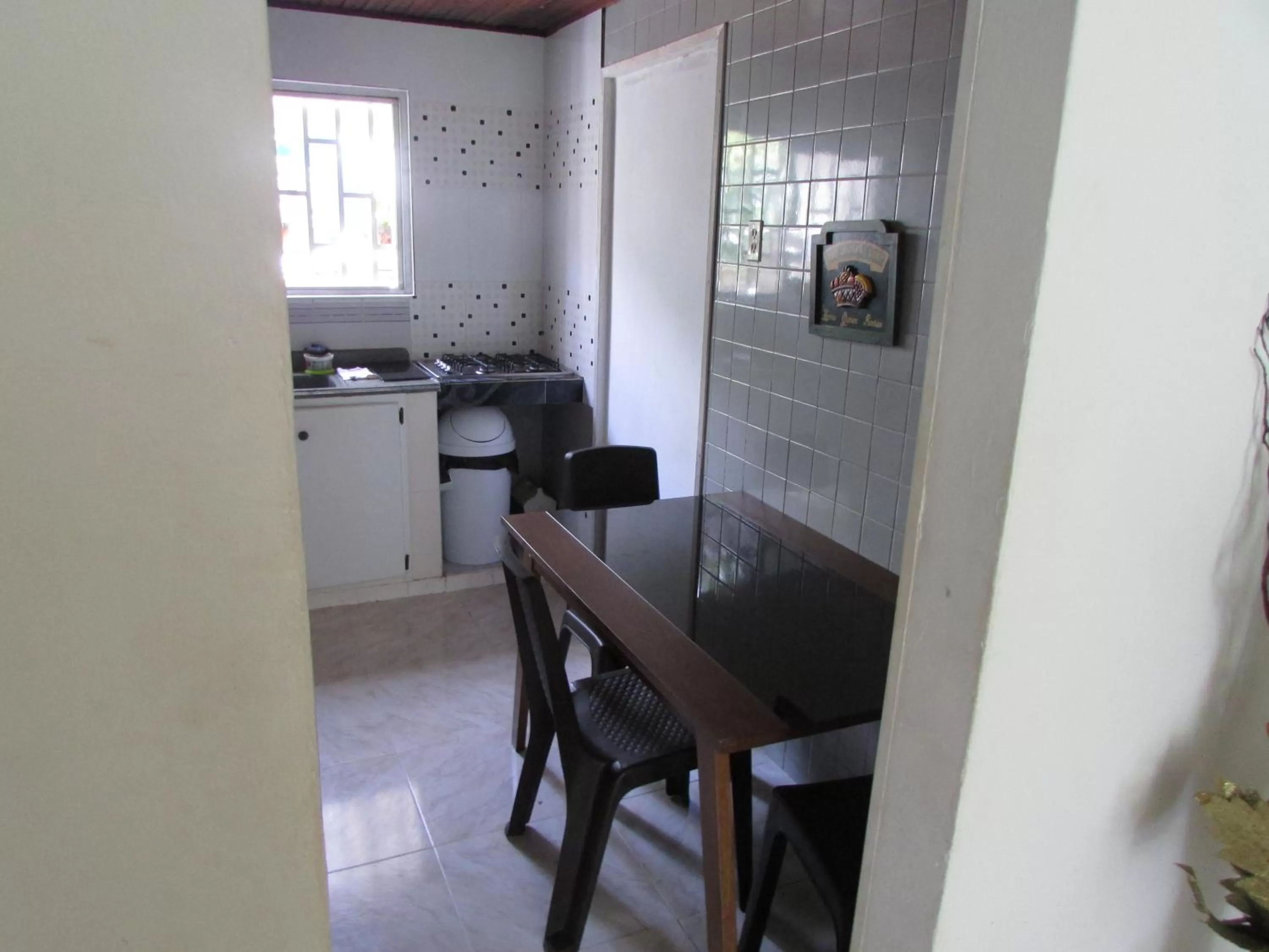 Kitchen or kitchenette in Posada Hostal Miss Marlly