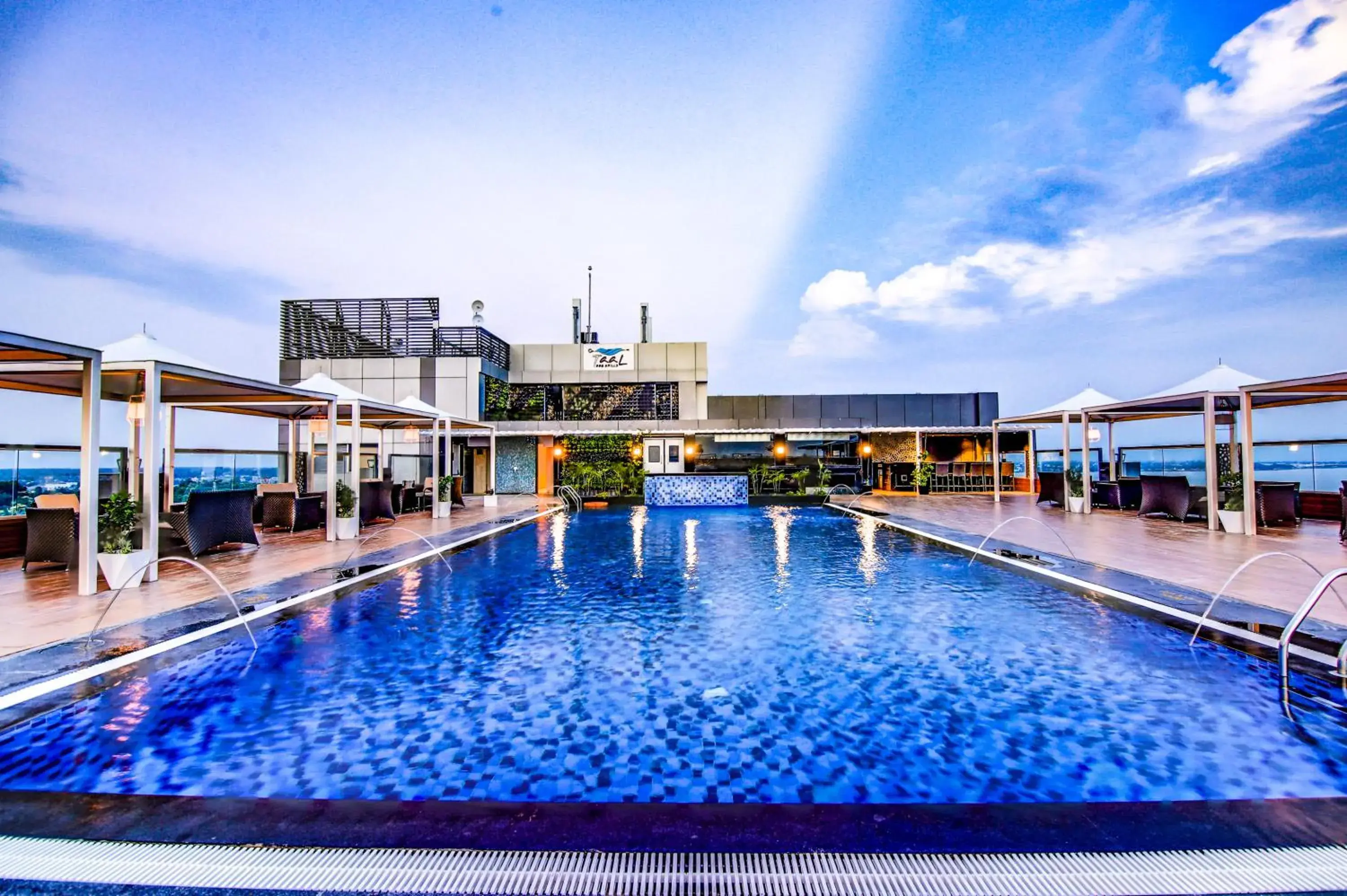 Swimming Pool in Radisson Blu Gorakhpur