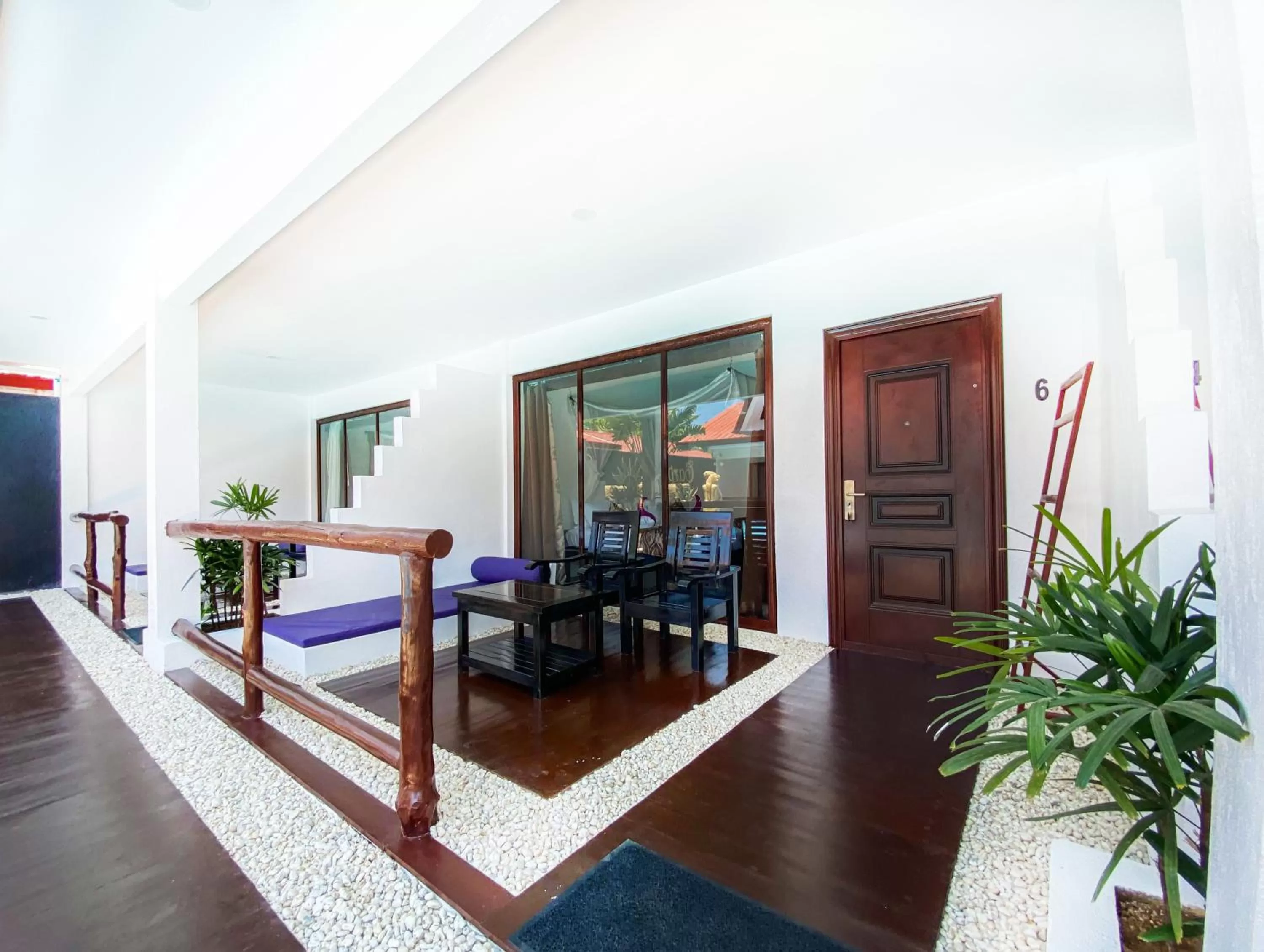 Balcony/Terrace, Bed in Carpe Diem Villas & Resort