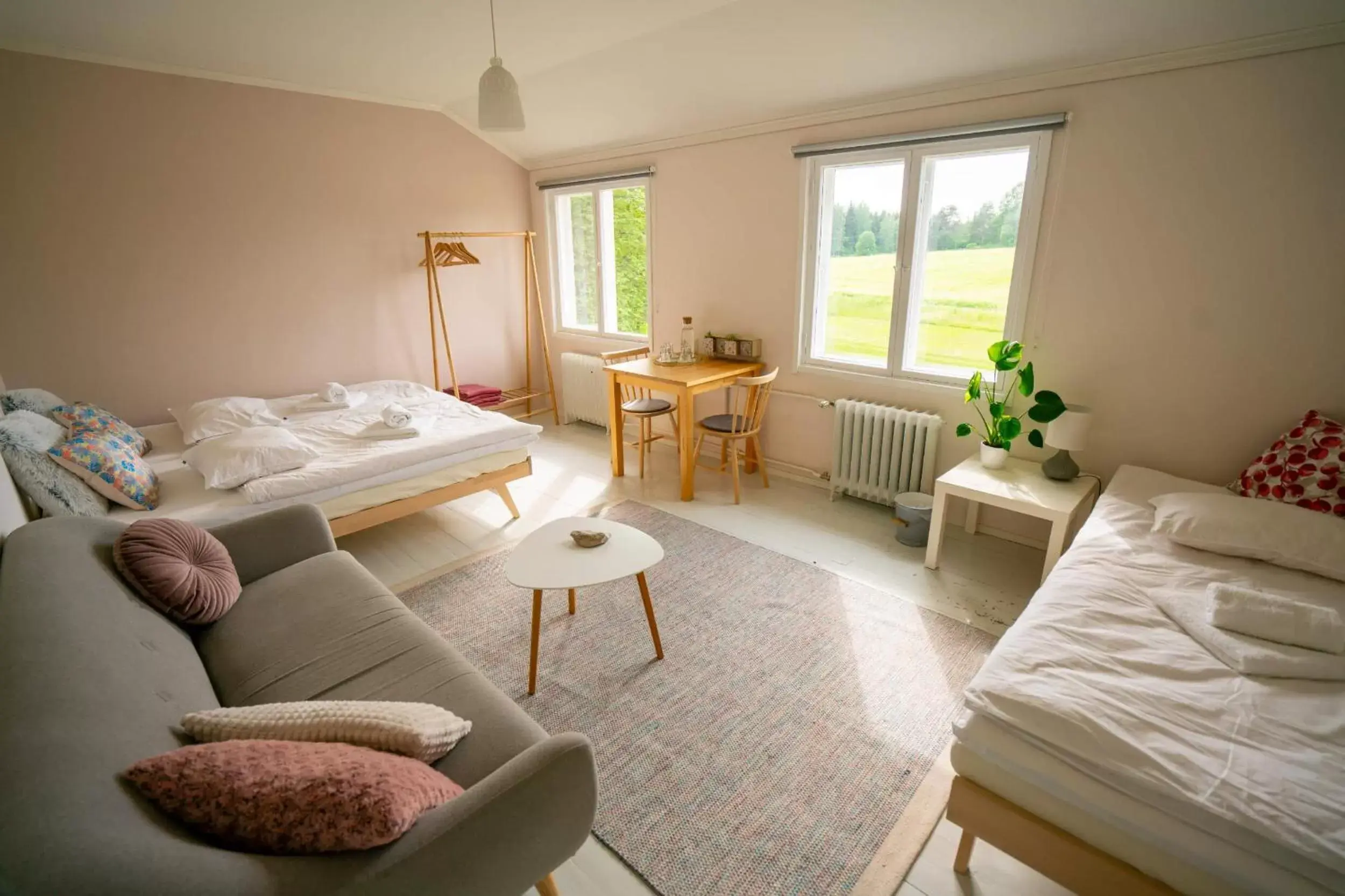 Triple Room with Shared Bathroom - single occupancy in Olo Center by Kolovesi National Park Triple Room with Shared Bathroom - single occupancy in Olo Center by Kolovesi National Park