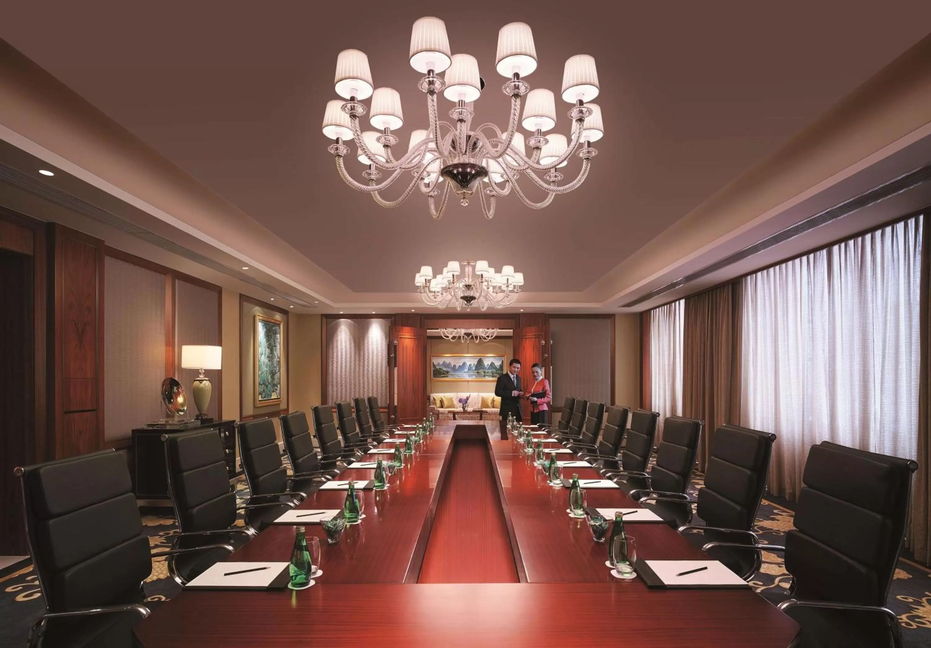 On site in Shangri-La Guilin