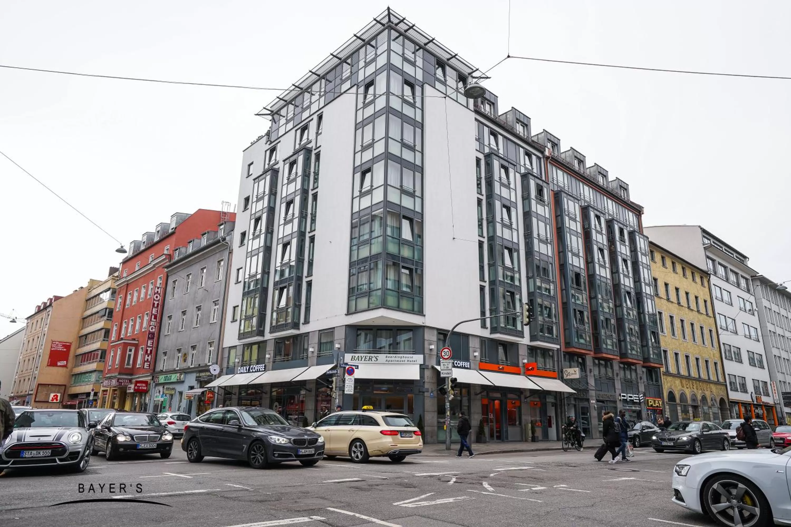 Property building in Bayer's Boardinghouse und Hotel