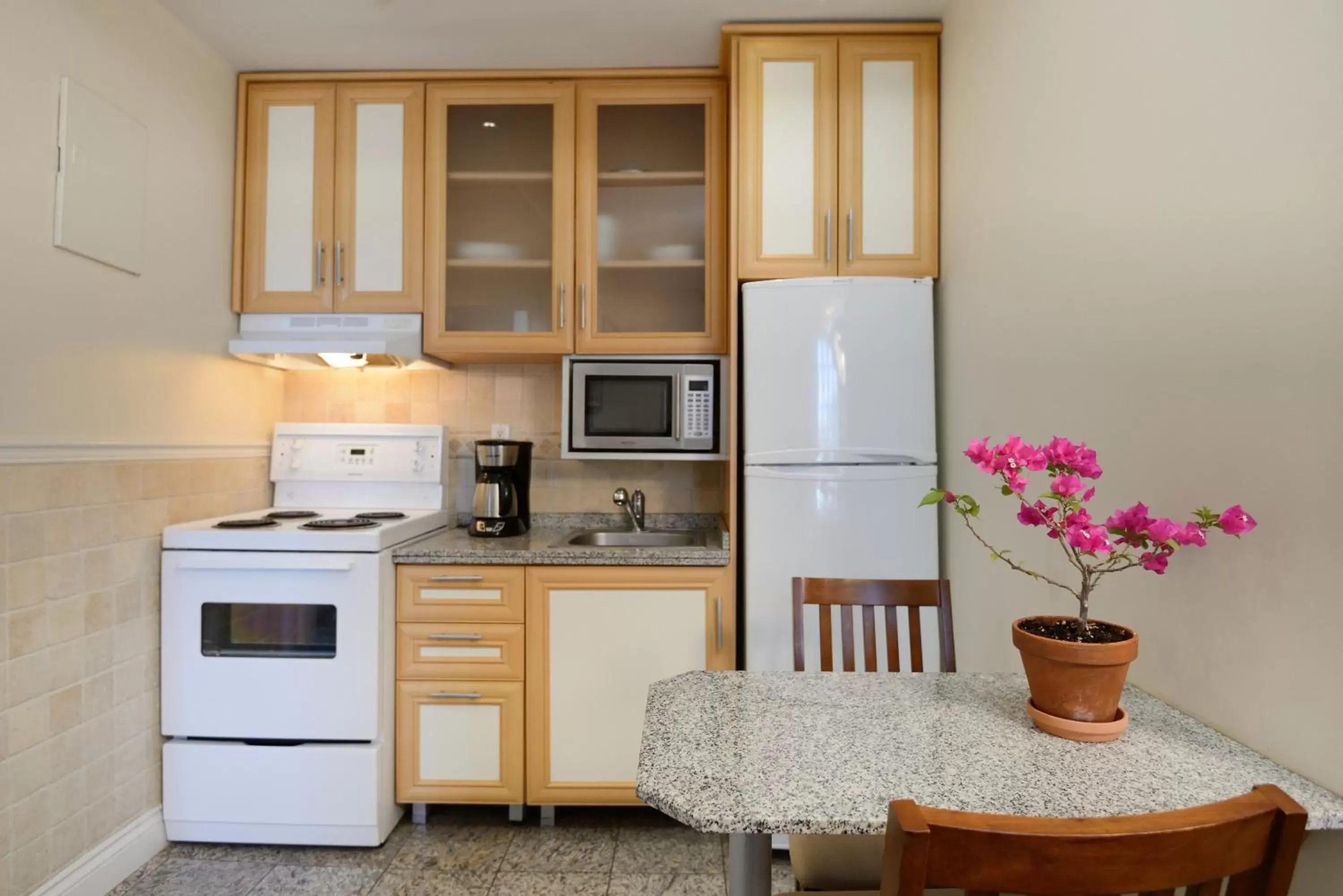 Kitchen or kitchenette, Kitchen/Kitchenette in Parc Suites Hotel