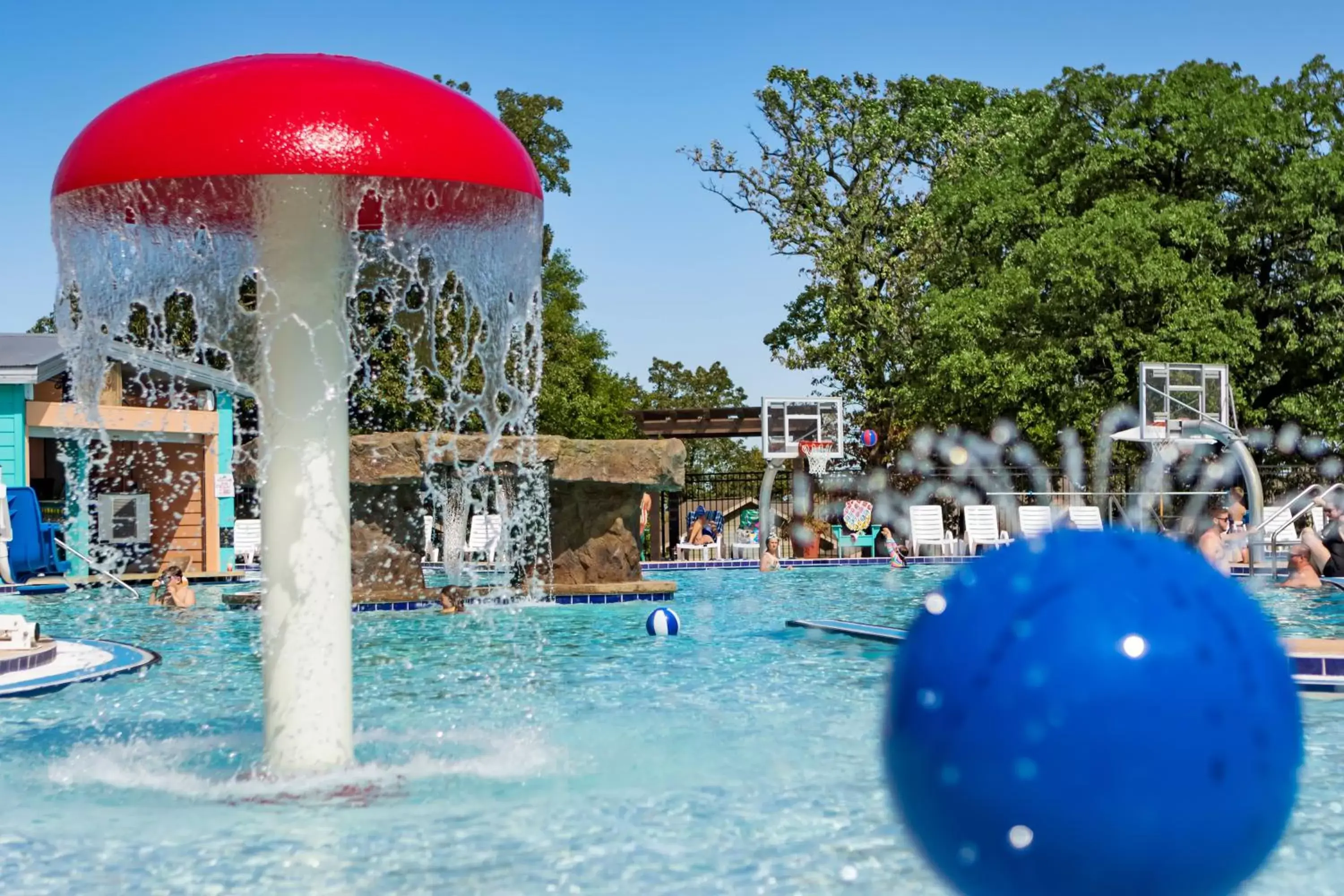 Aqua park, Swimming Pool in Bridges Bay Resort