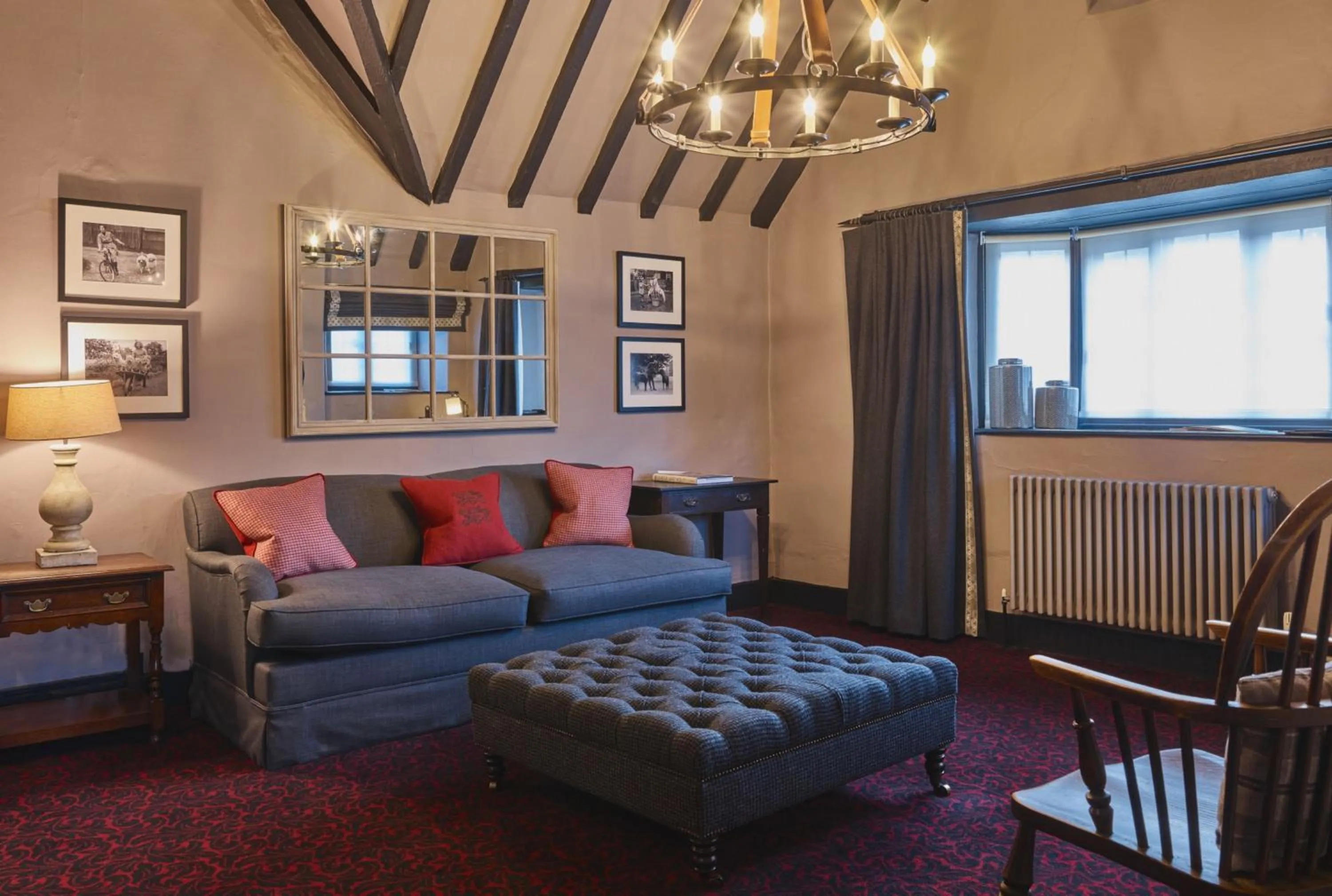 Living room in The Lygon Arms - an Iconic Luxury Hotel