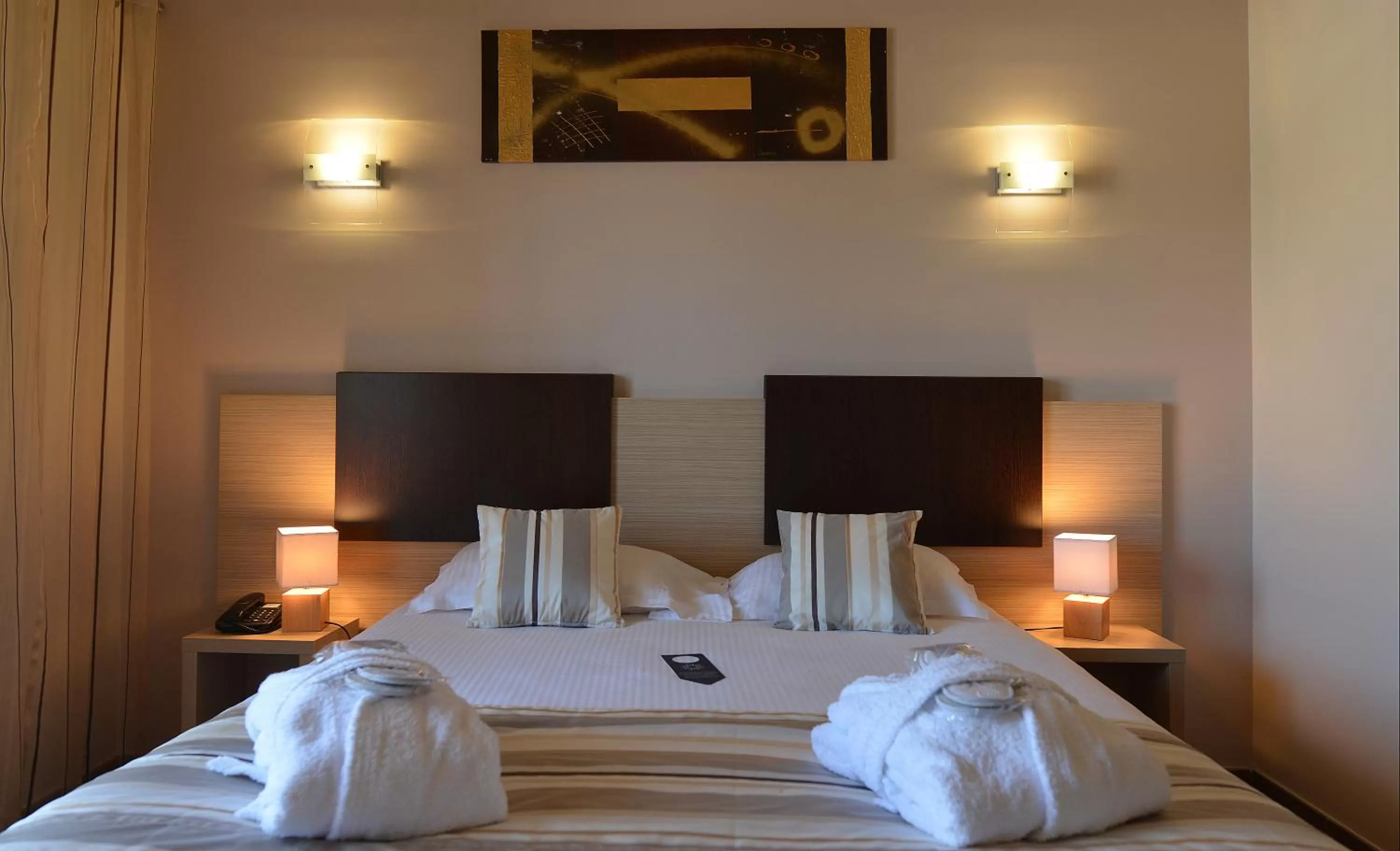 Bedroom, Bed in Hôtel A Madonetta