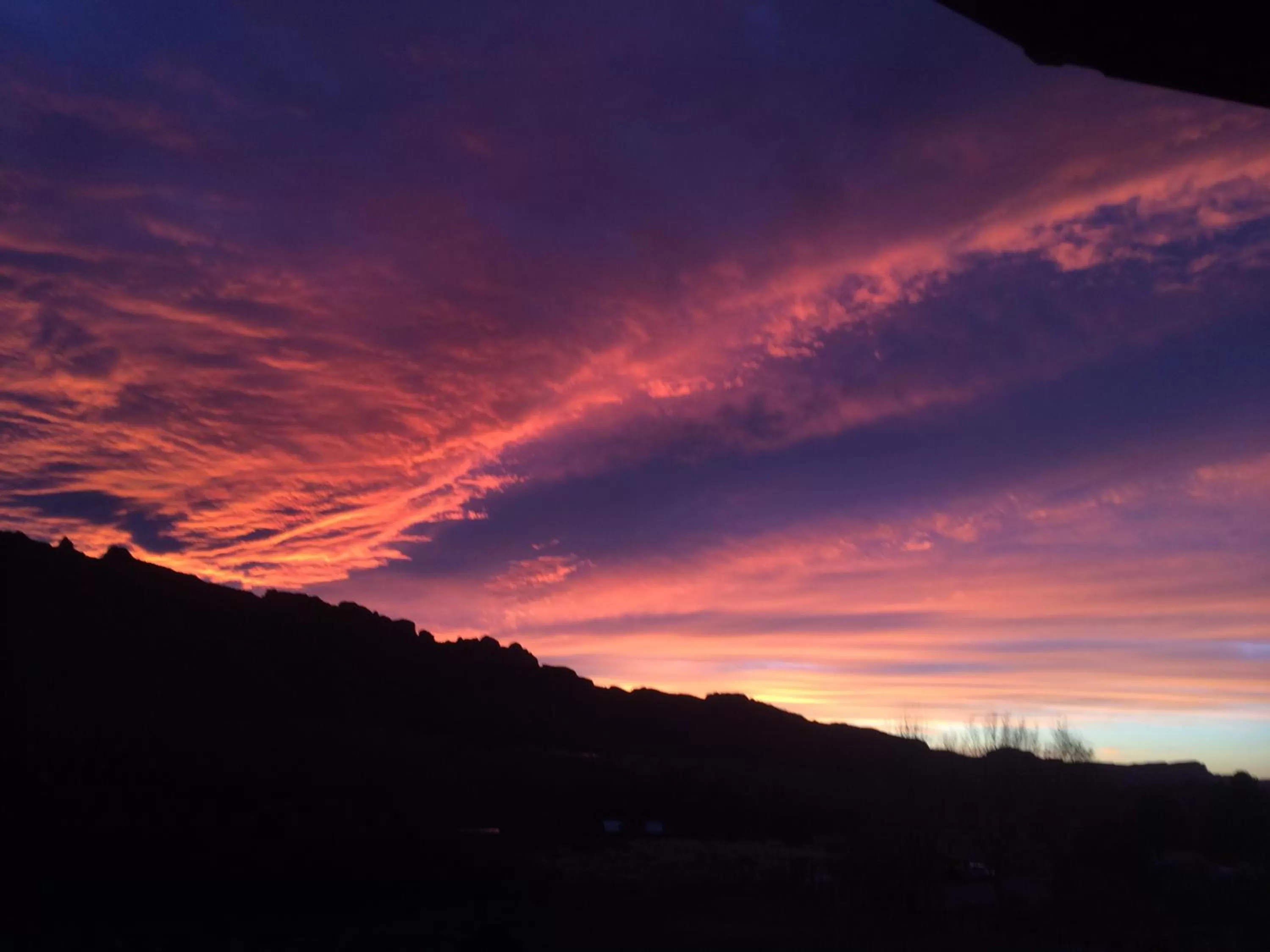 Mountain view in Red Moon Lodge