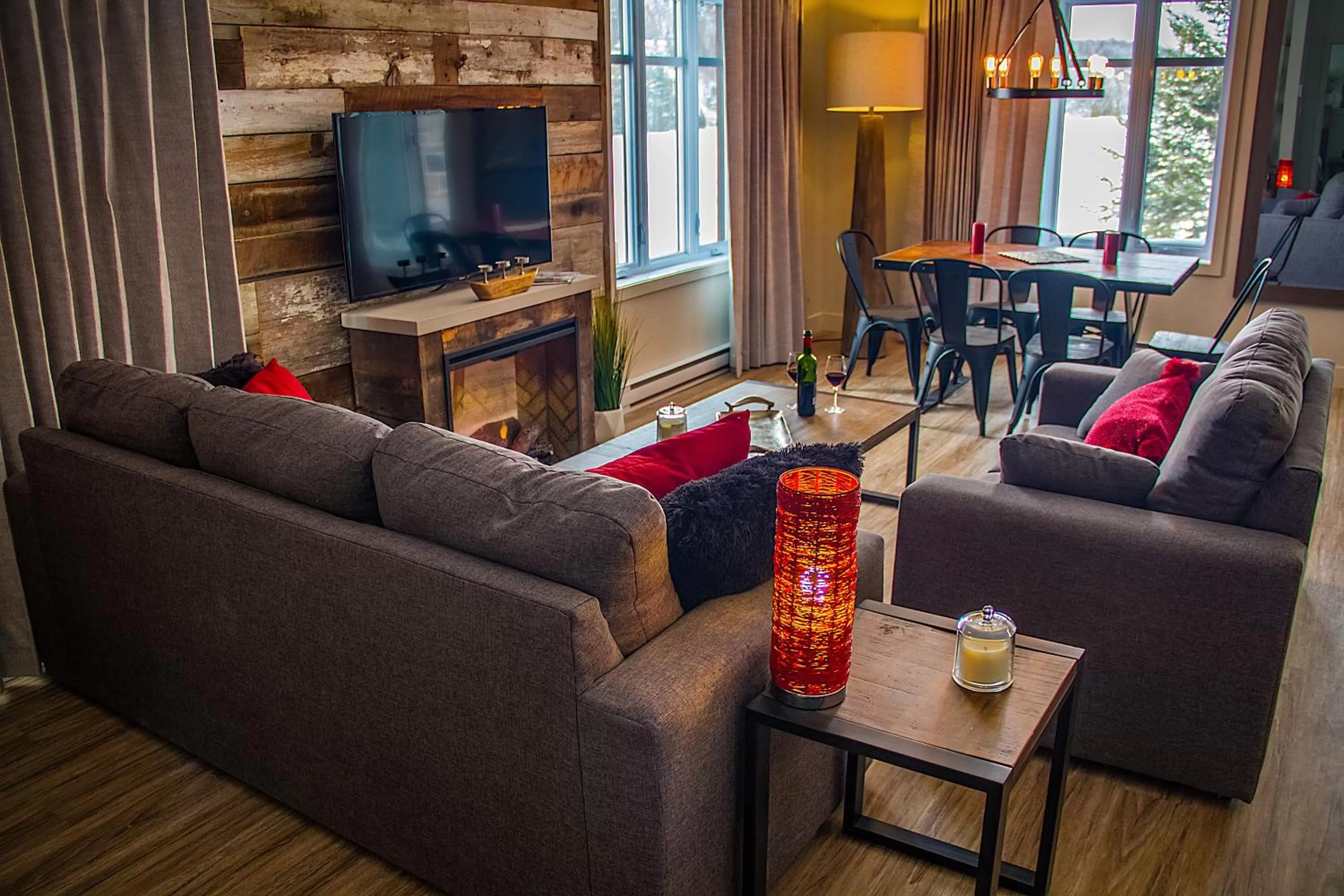 Living room in Le Viking Resort