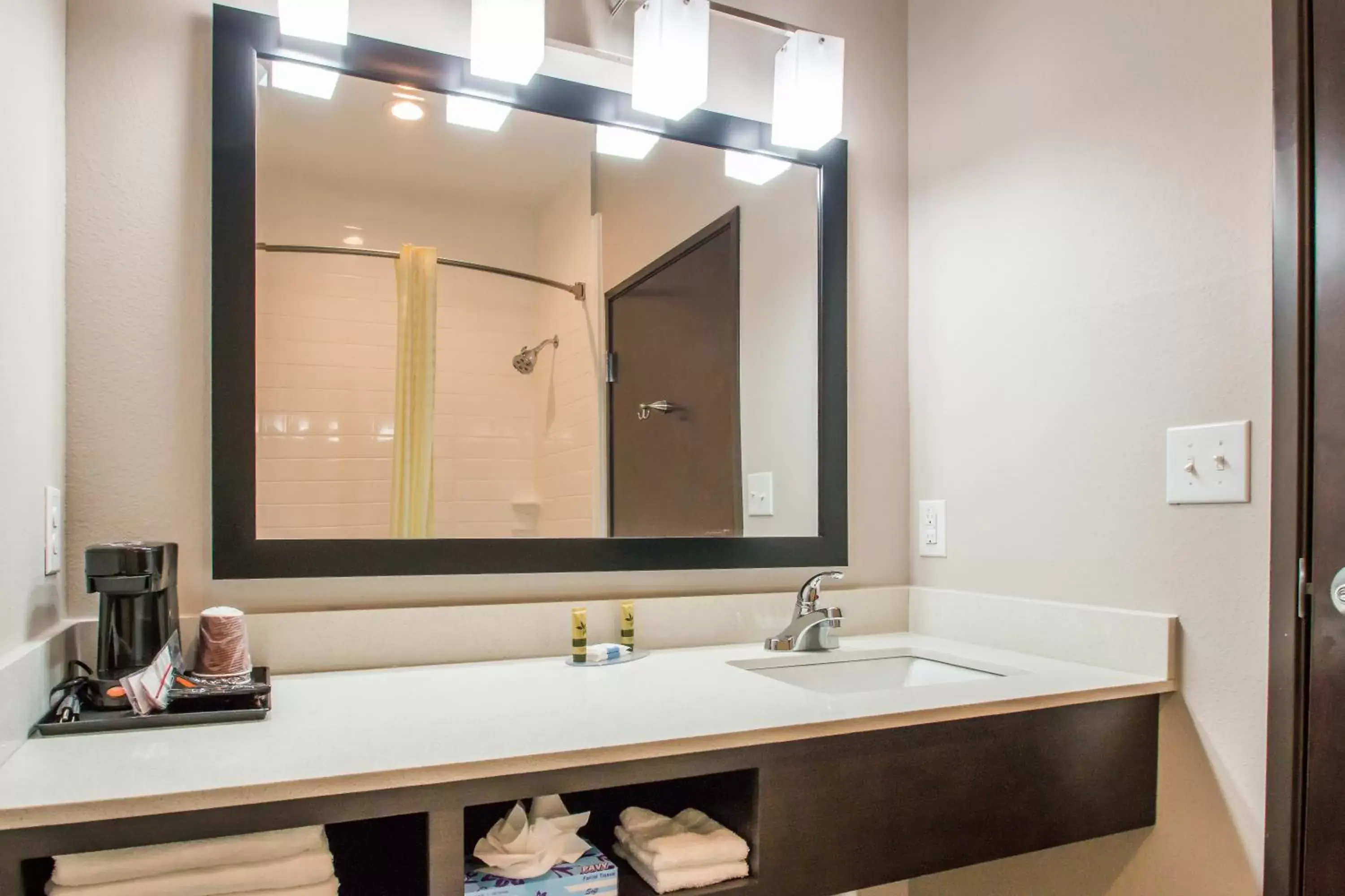 Bathroom in Executive Inn Fort Worth West